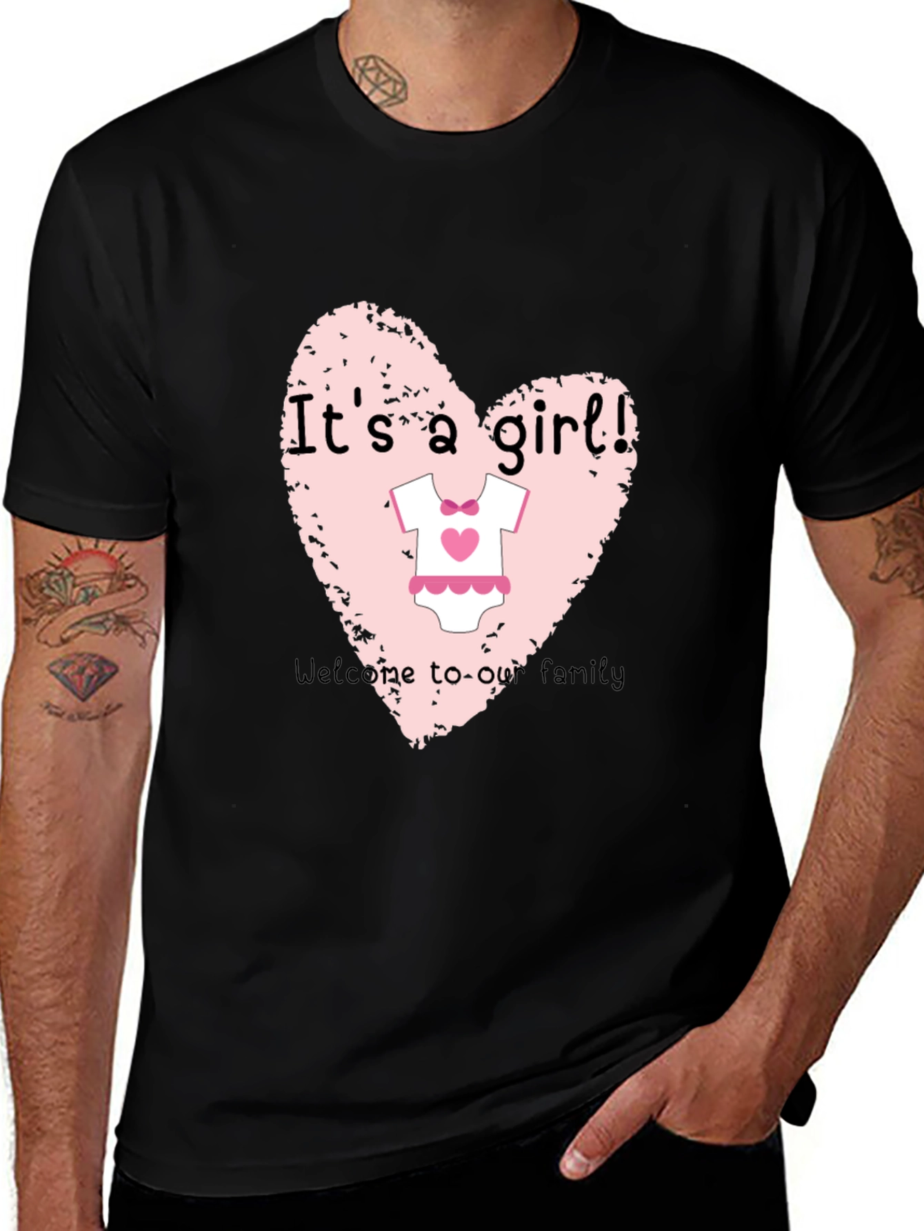It's a Girl Baby Shower T-Shirt