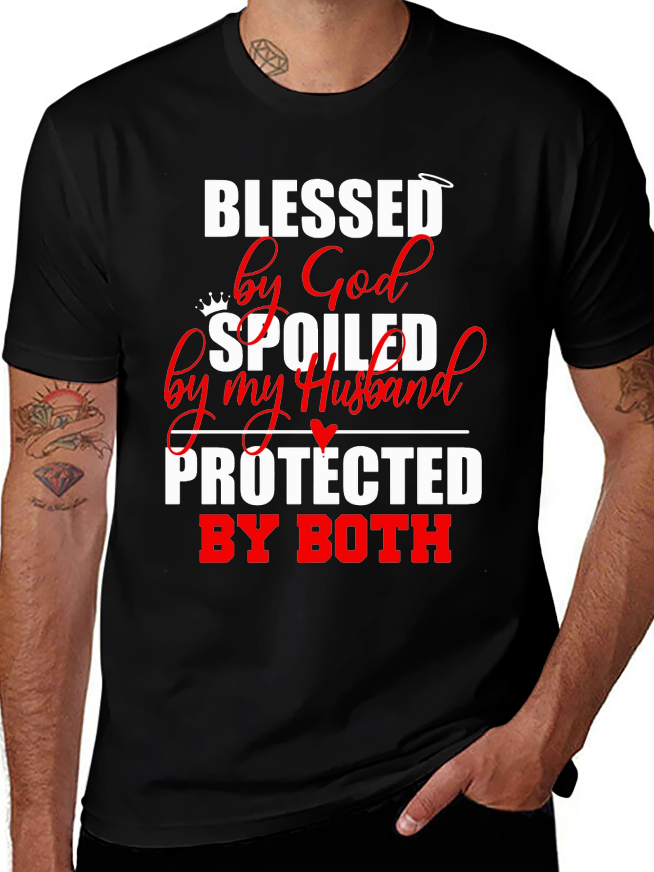 Variant 25 of Blessed Spoiled Protected T-Shirt