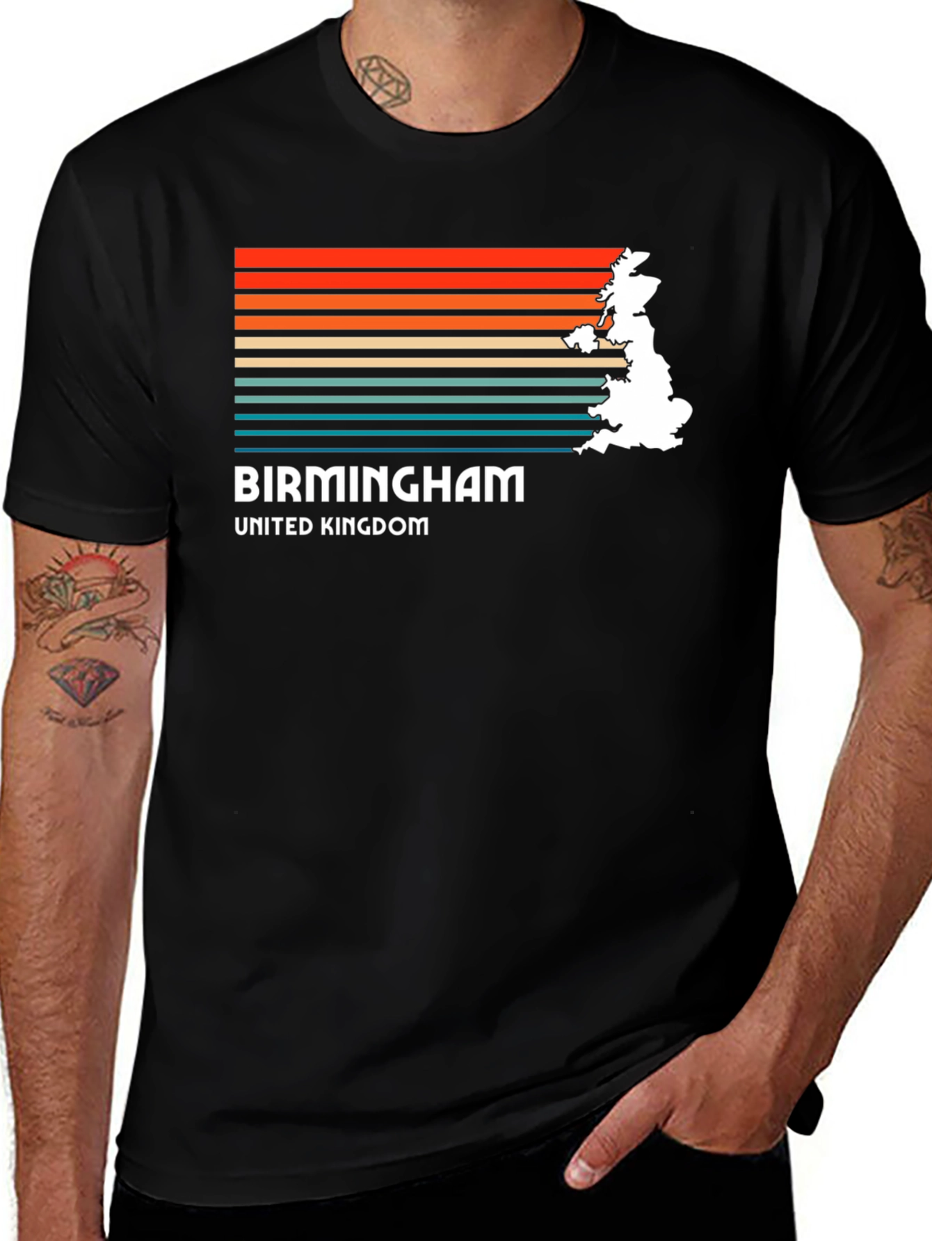 Birmingham UK Retro T-Shirt