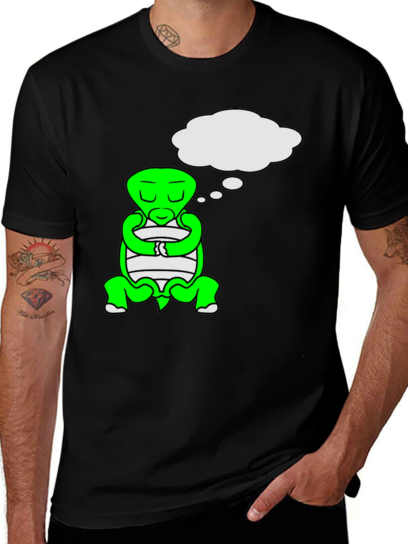 Variant 24 of Zen Turtle Meditation T-Shirt - Relax and Find Your Inner Peace