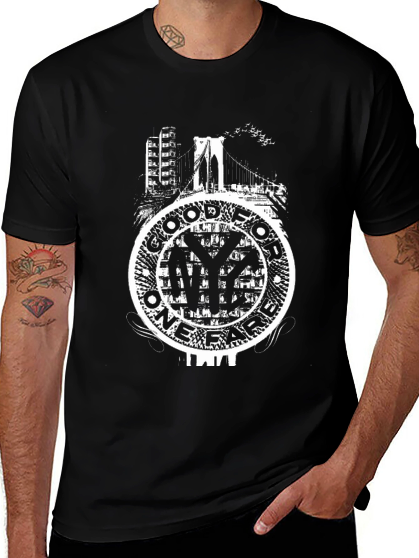 NYC Subway Manhole Cover T-Shirt
