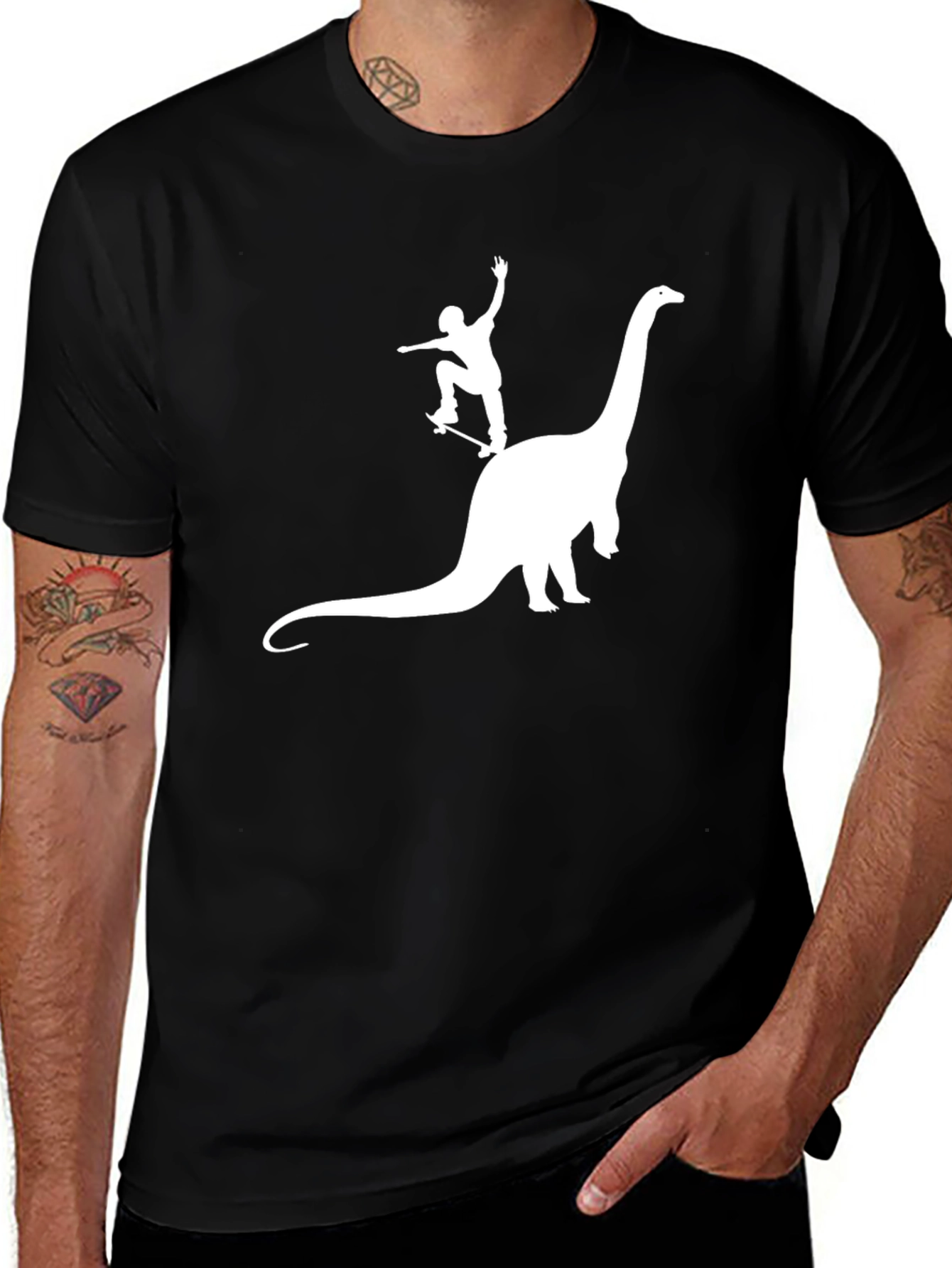 Skateboarding Dino T-Shirt