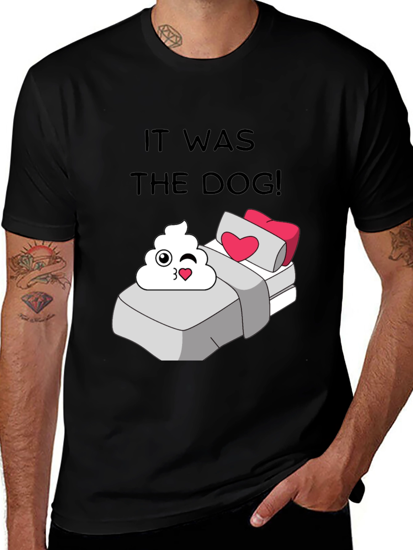 Variant 12 of It Was The Dog T-Shirt