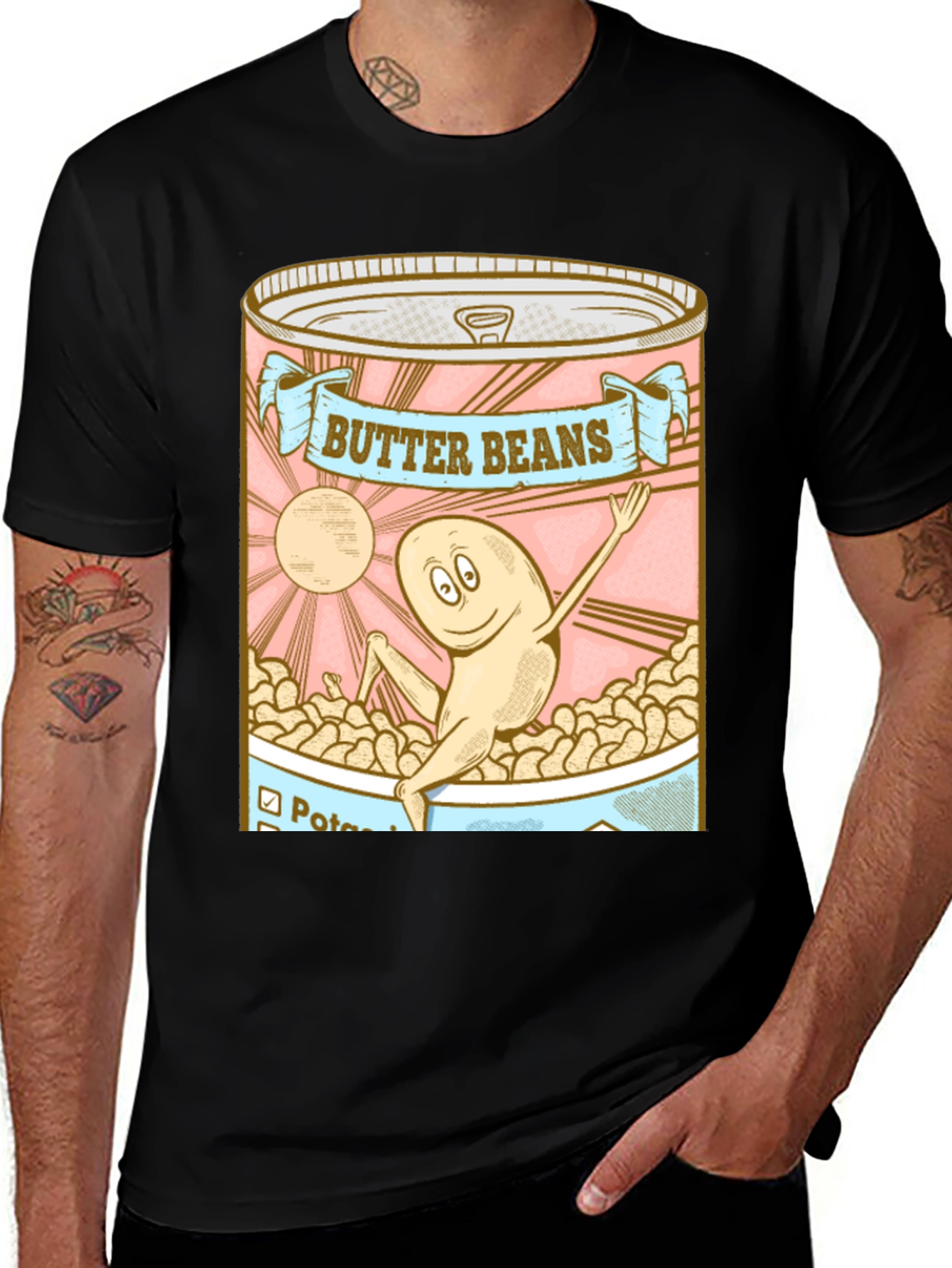 Variant 15 of Butter Beans Graphic T-Shirt