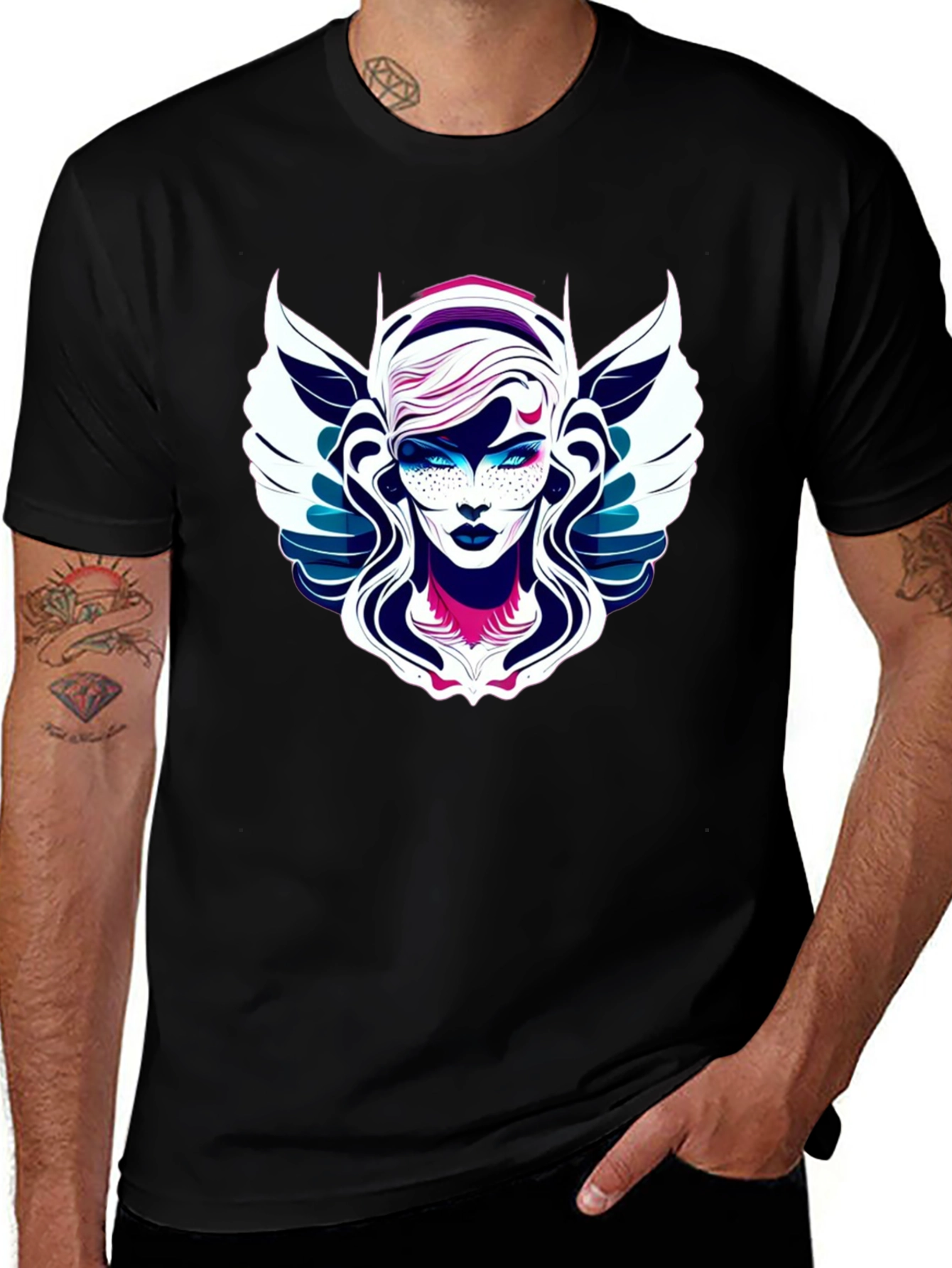 Variant 4 of Winged Valkyrie Graphic Tee