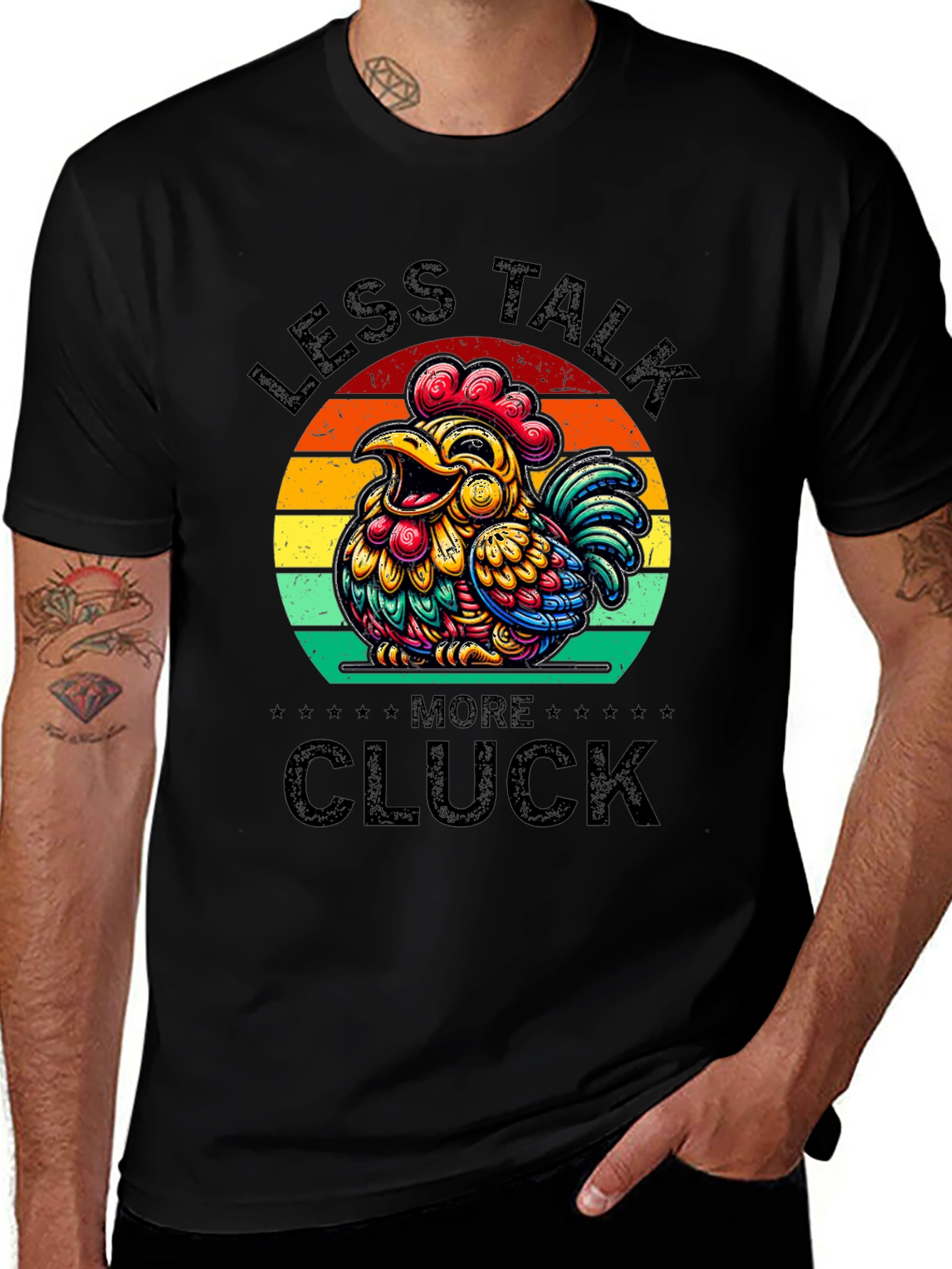 Variant 25 of Less Talk More Cluck T-Shirt