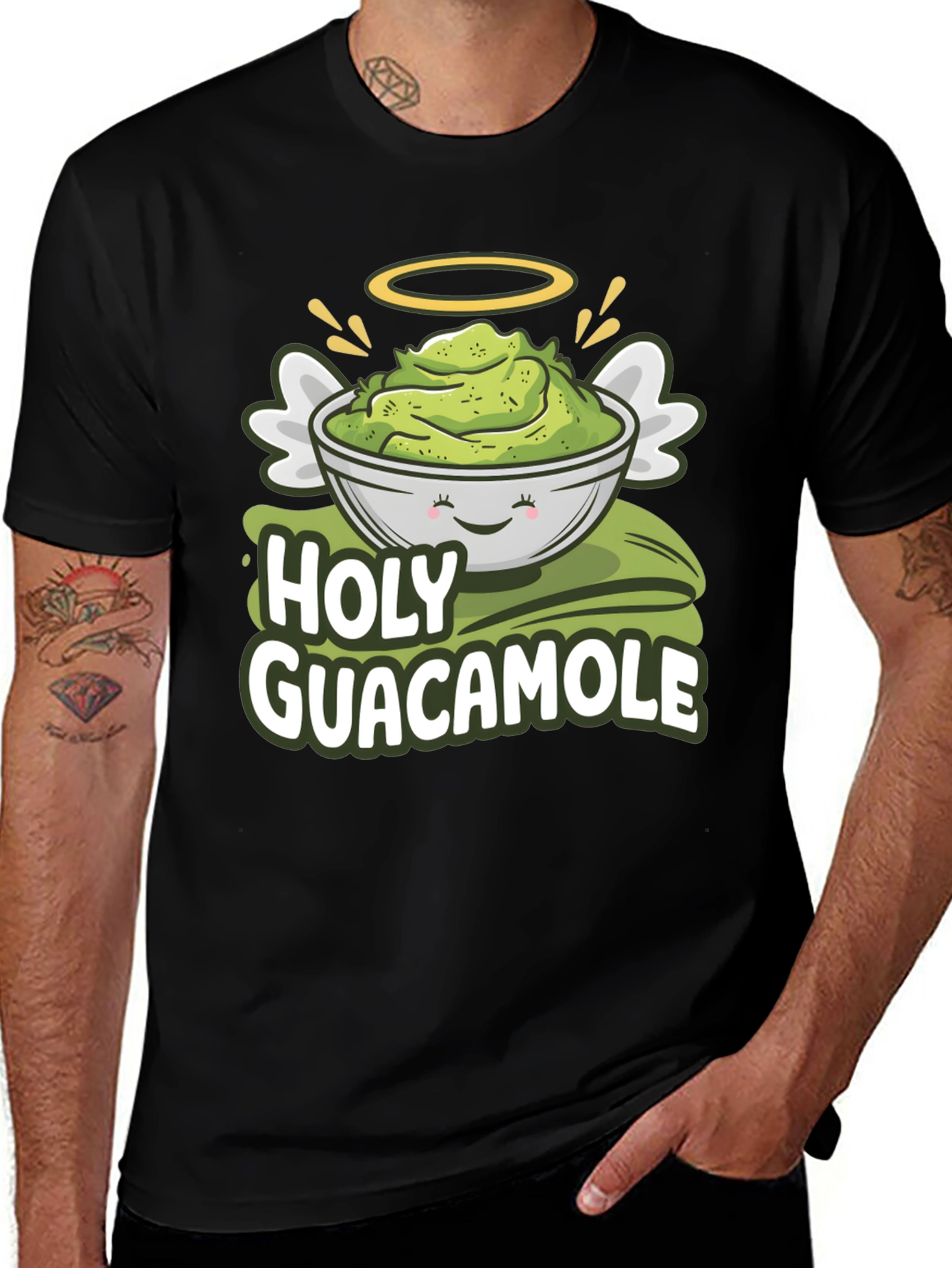 Variant 13 of Holy Guacamole T-Shirt - Funny Food Tee