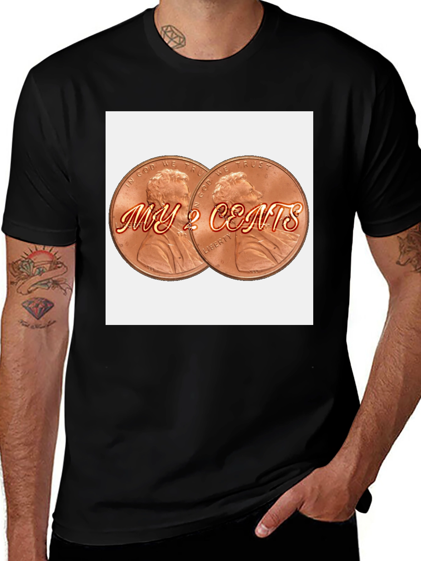 Variant 15 of My 2 Cents Funny T-Shirt