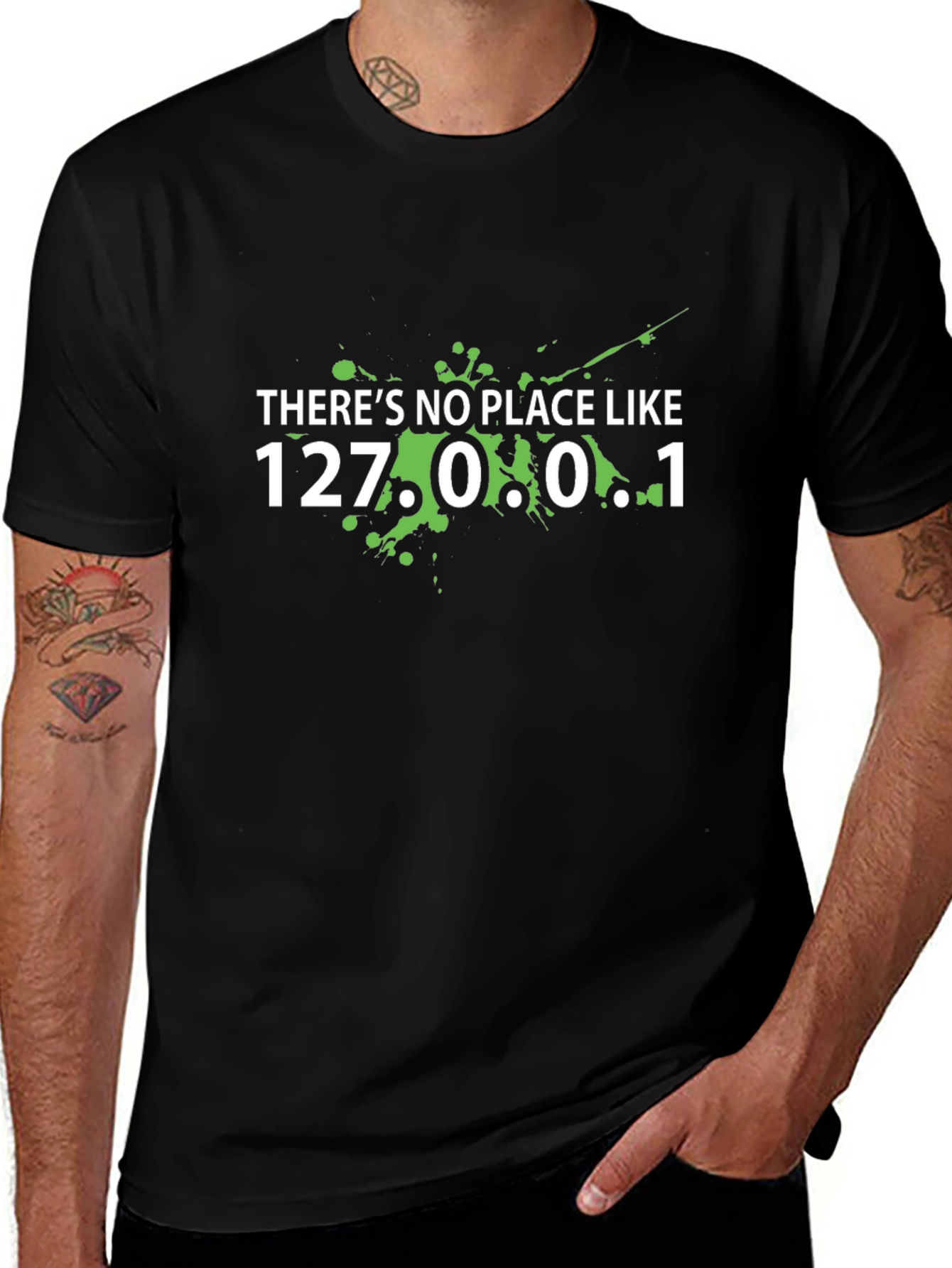 Programmer Humor T-Shirt - 127.0.0.1