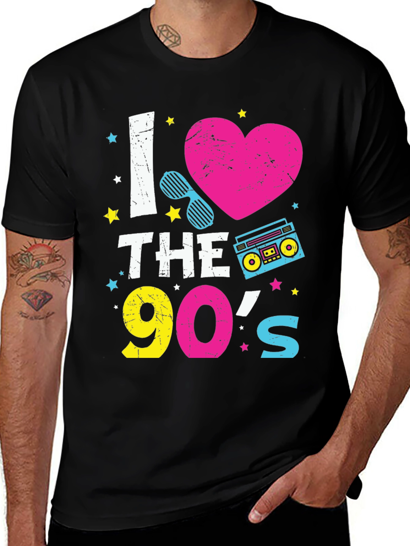 Variant 11 of I Love the 90's T-Shirt
