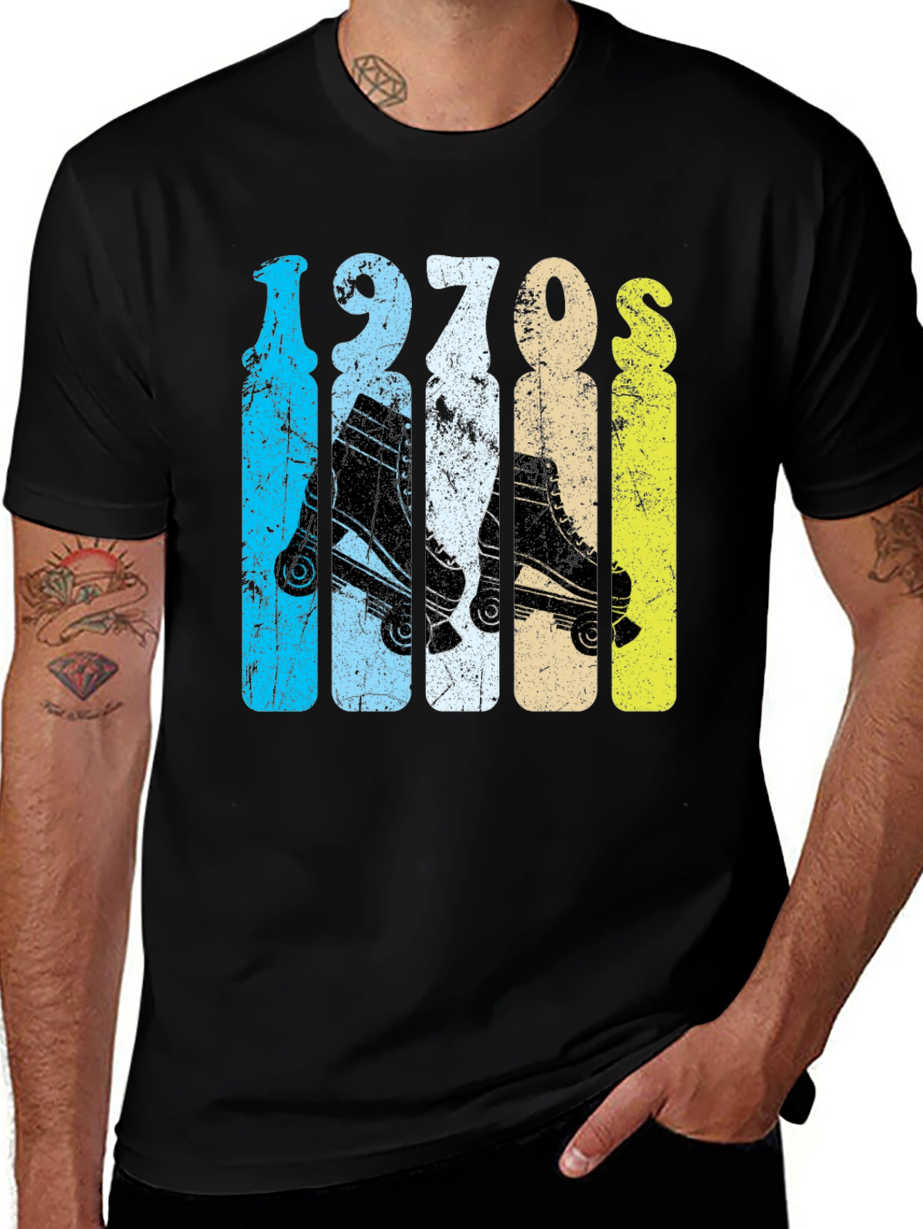 Vintage 1970s Roller Skate T-Shirt