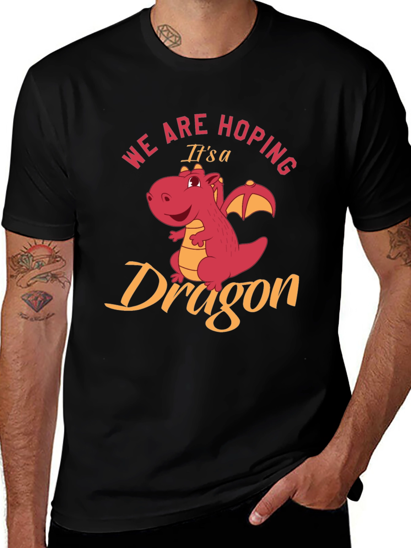 Variant 13 of We are Hoping It's a Dragon T-Shirt