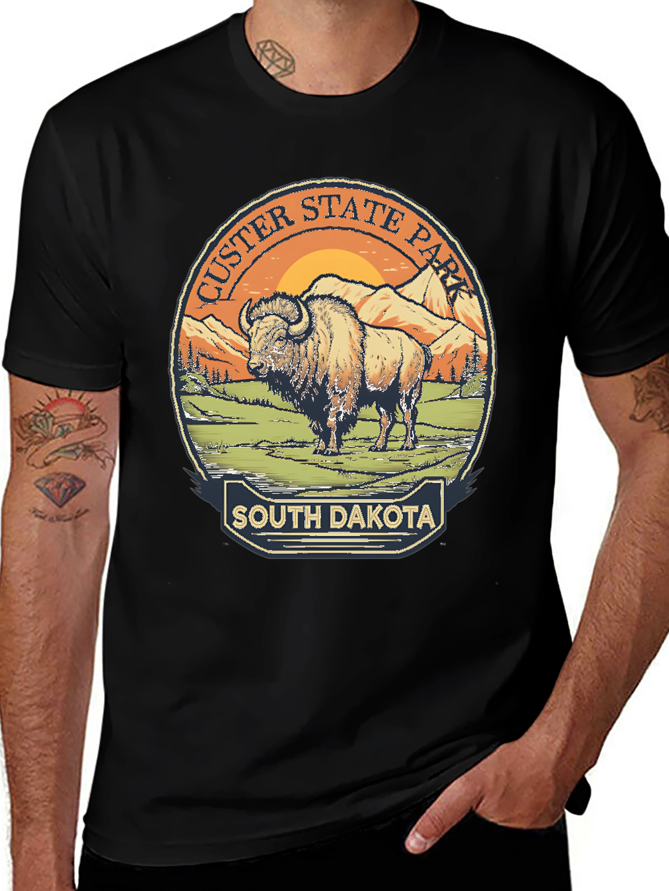 Variant 13 of Custer State Park South Dakota T-Shirt