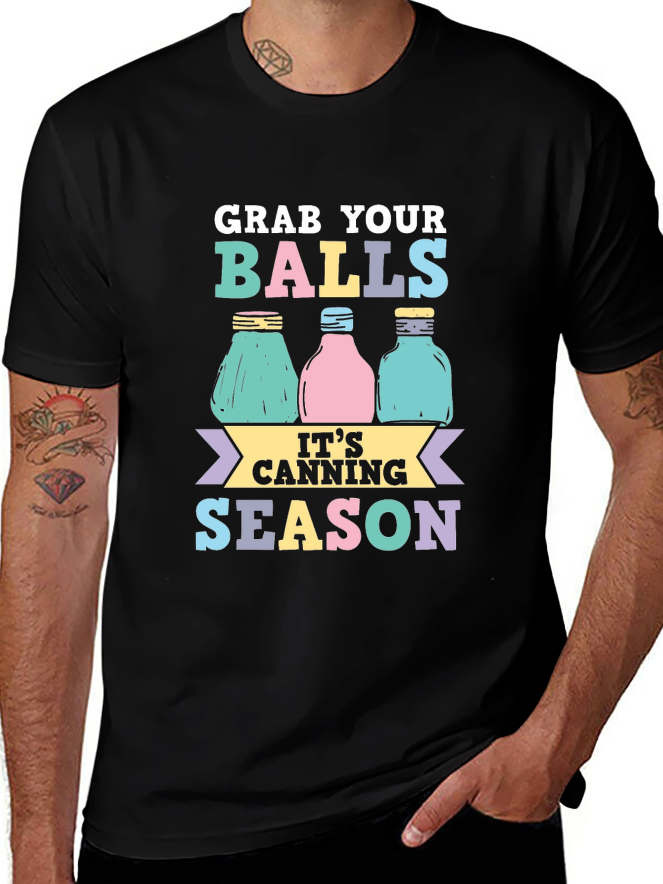 Variant 8 of Grab Your Balls Canning Season T-Shirt
