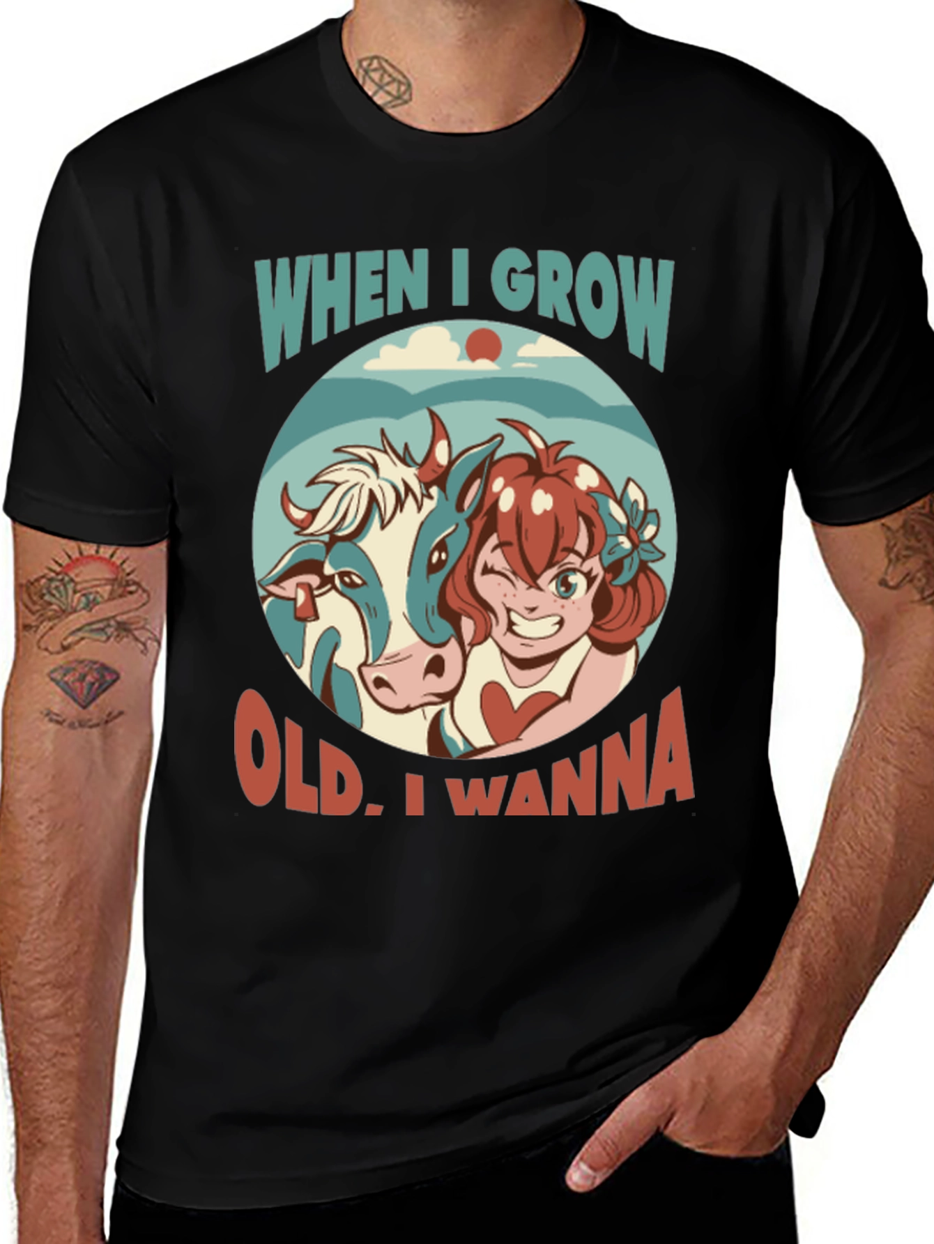 Variant 12 of When I Grow Old T-Shirt