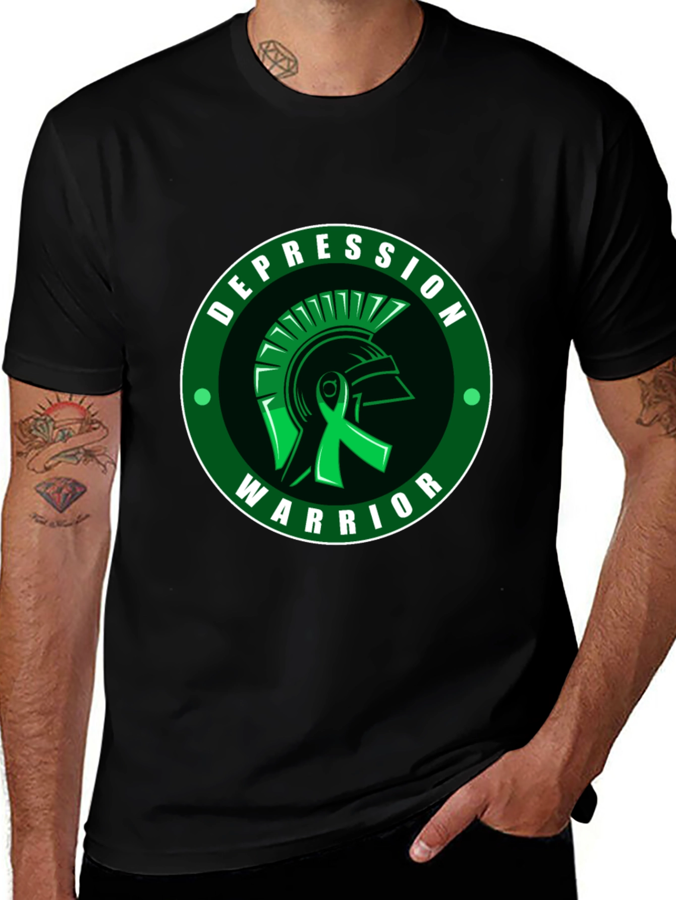 Depression Warrior T-Shirt: Awareness & Support Tee