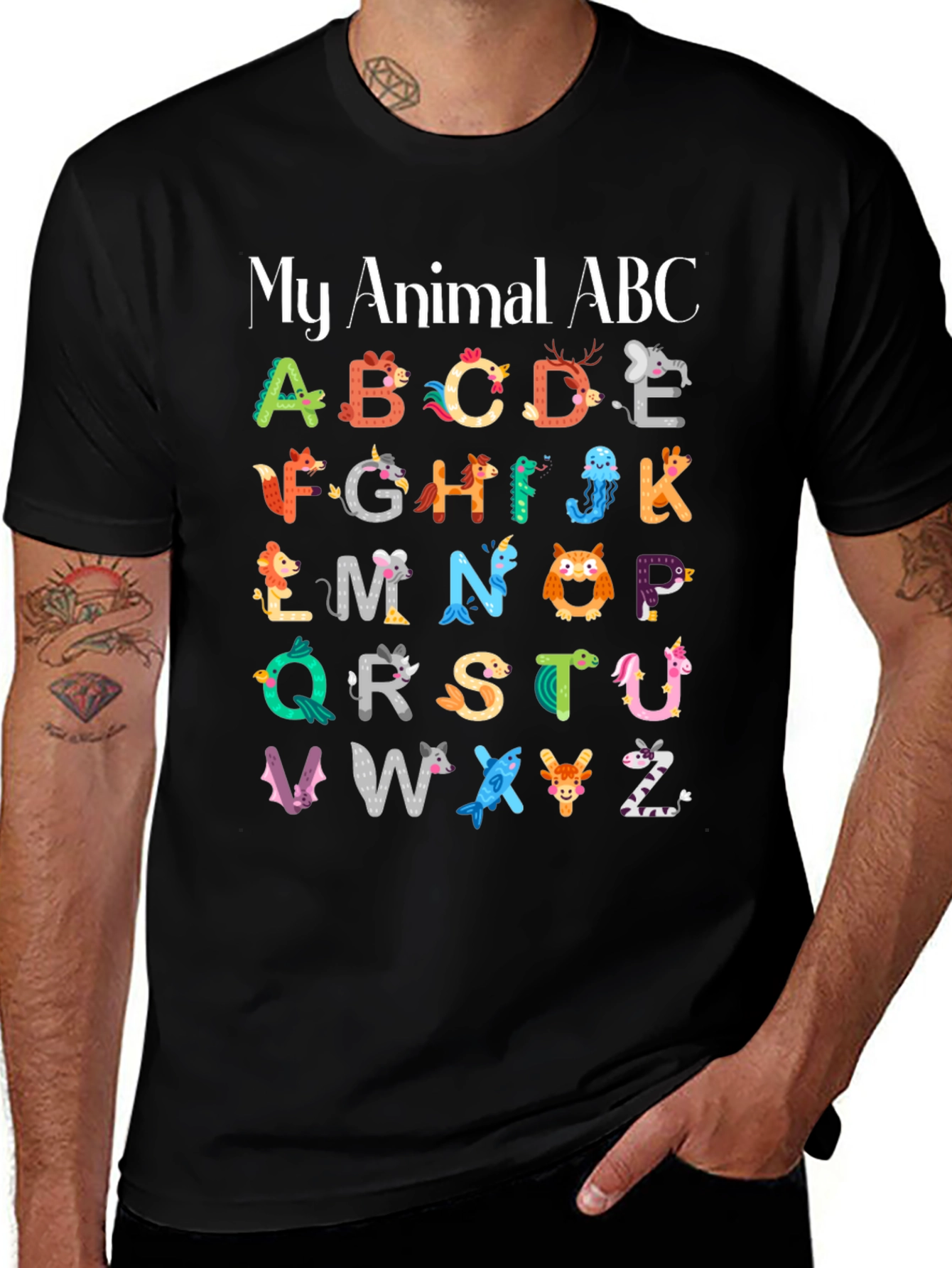 Animal ABC T-Shirt - Educational & Fun!