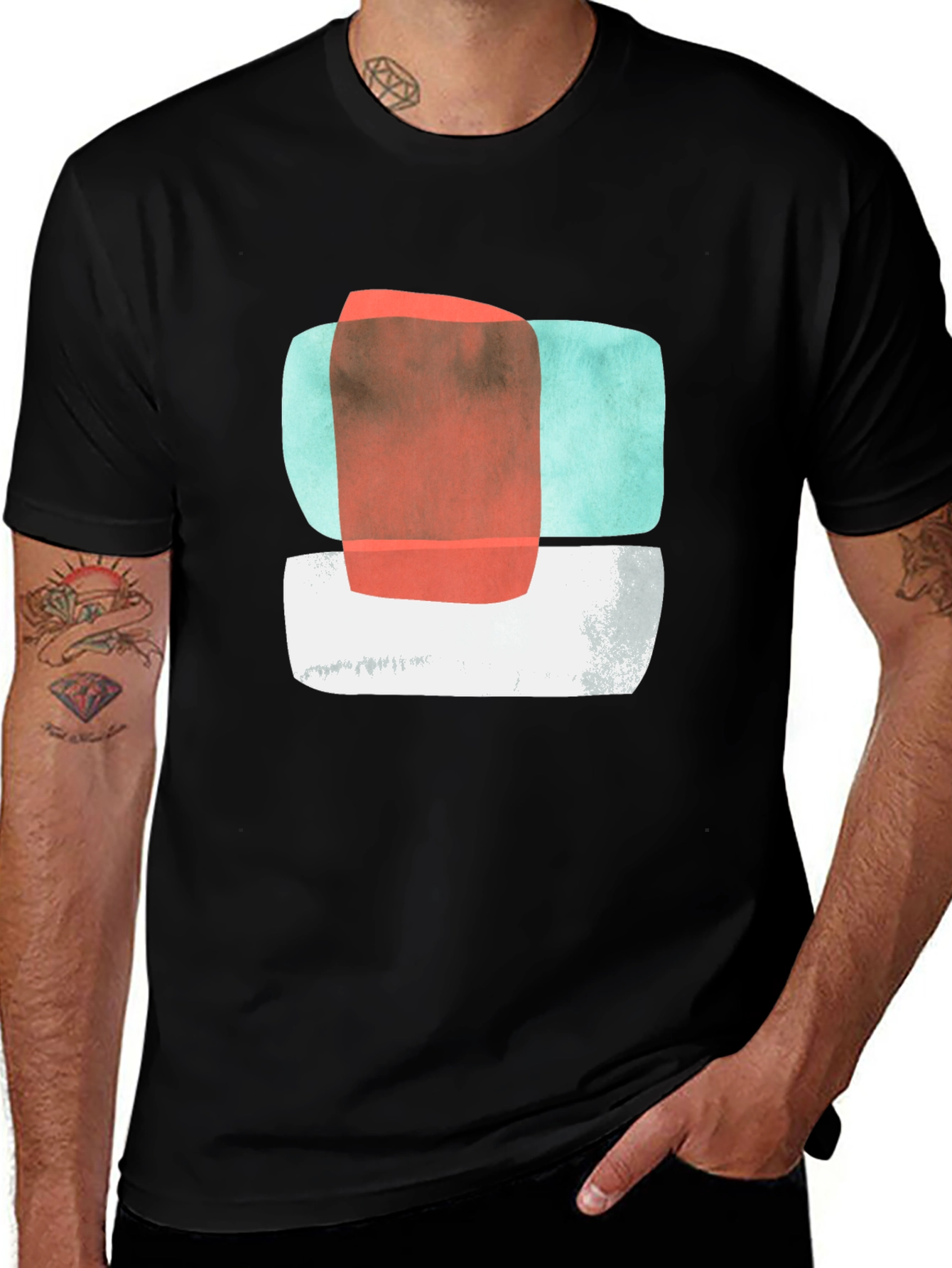 Variant 17 of Abstract Graphic Print Tee