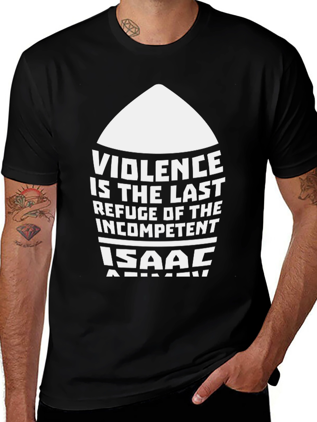 Variant 28 of Violence is The Last Refuge T-Shirt