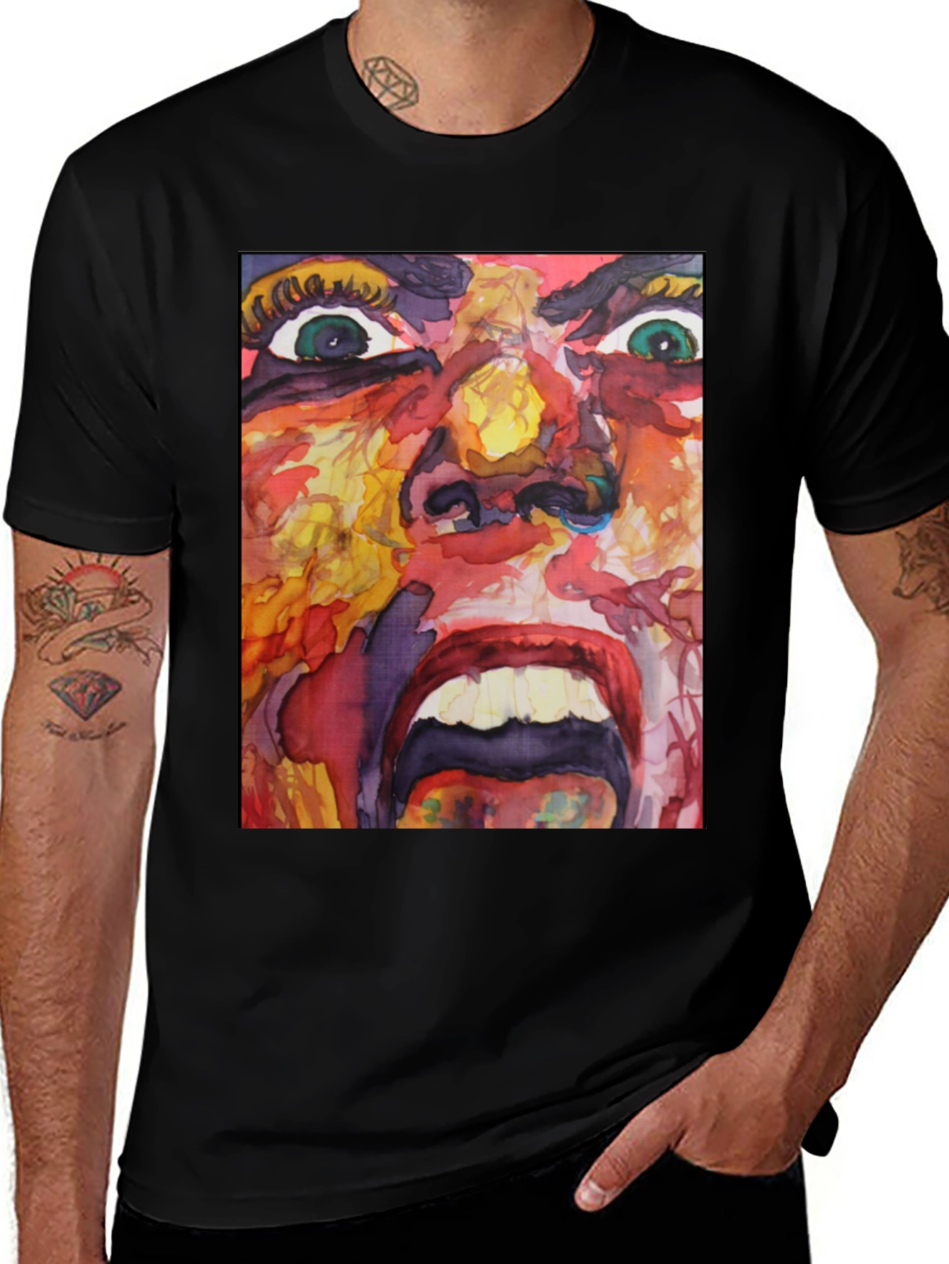 Variant 30 of Expressive Art Print T-Shirt