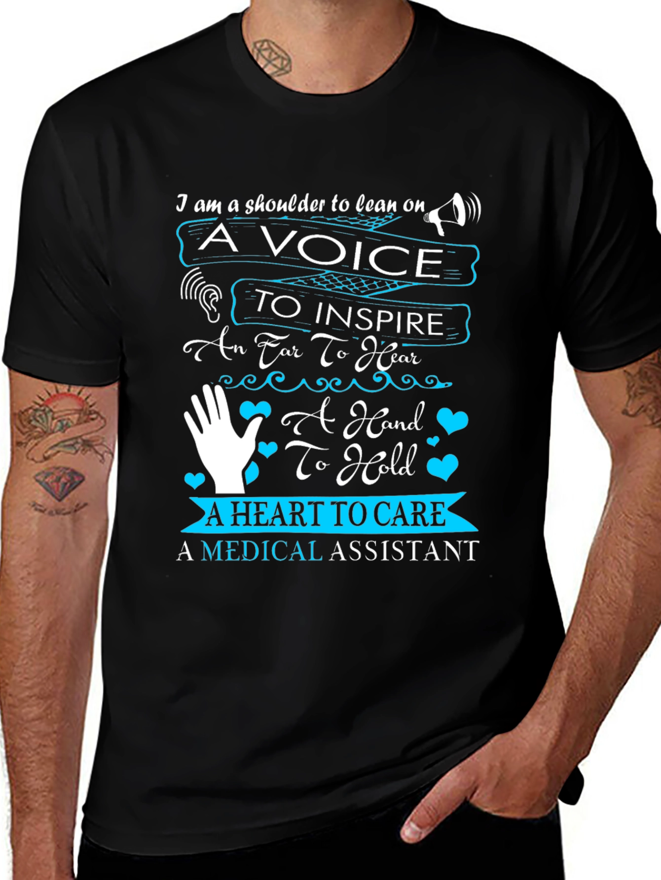 Variant 9 of Medical Assistant T-Shirt - A Shoulder to Lean On