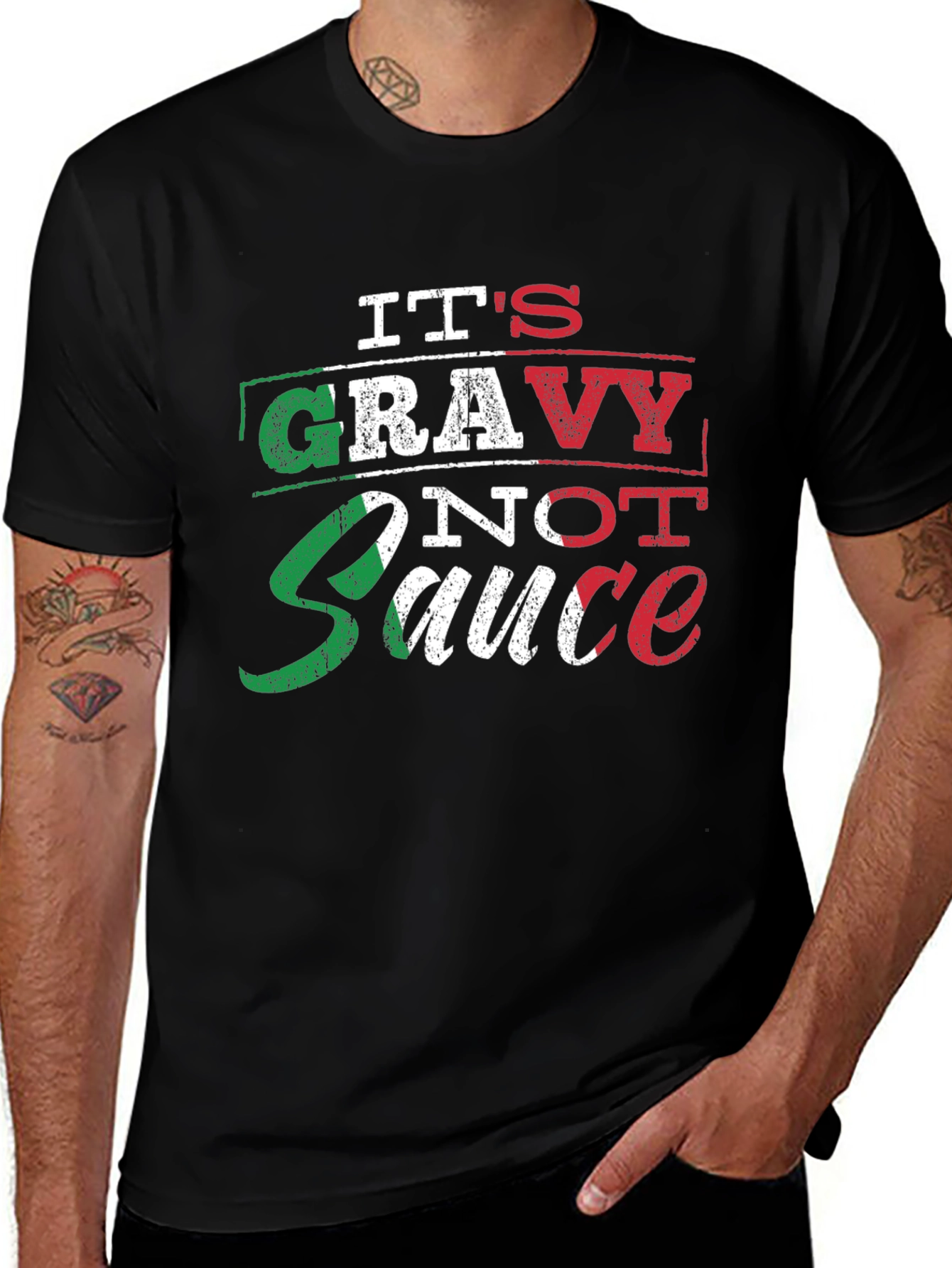It's Gravy Not Sauce Italian Pride T-Shirt