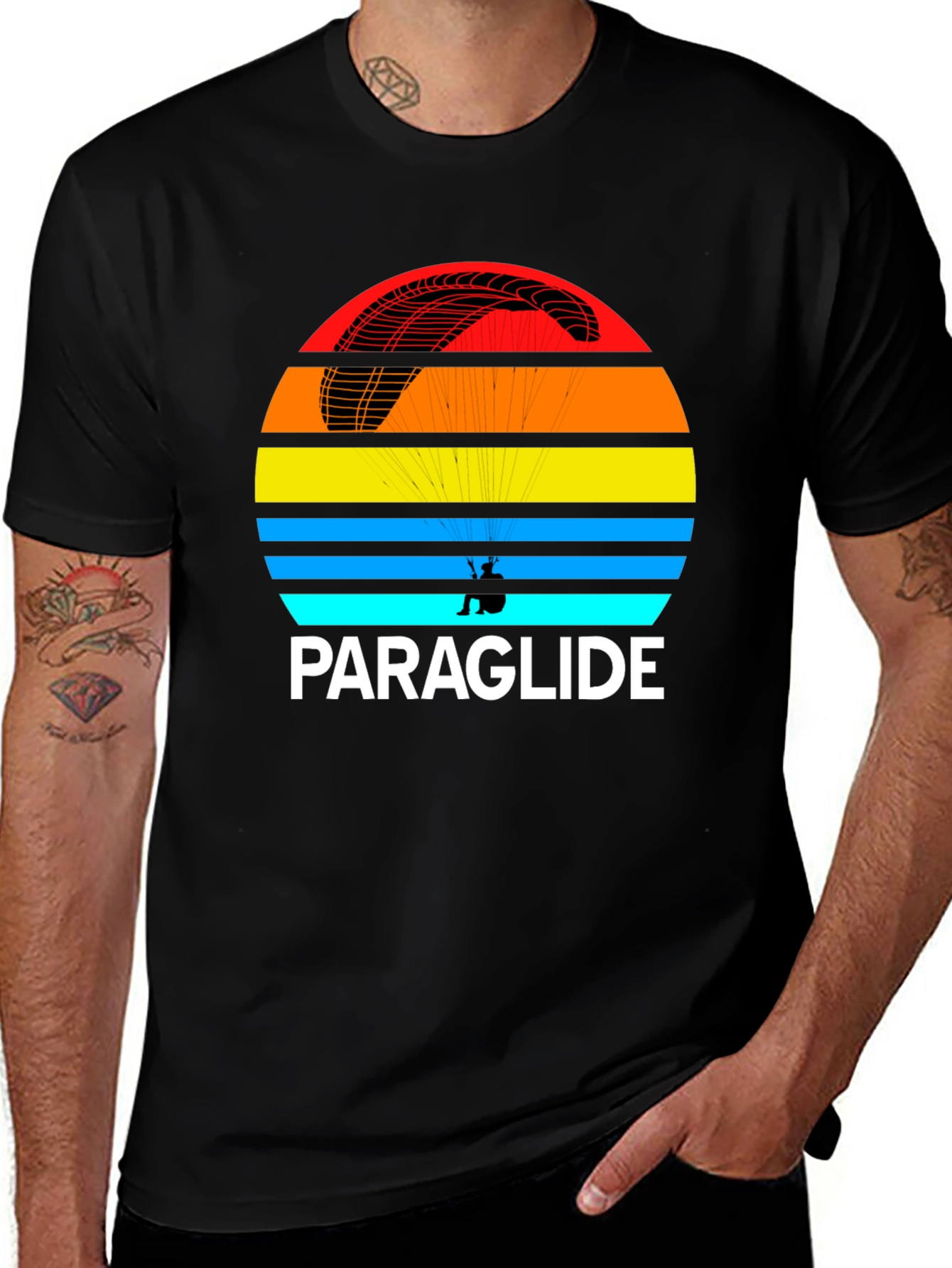 Variant 2 of Paraglide Graphic Tee - Adventure Awaits!