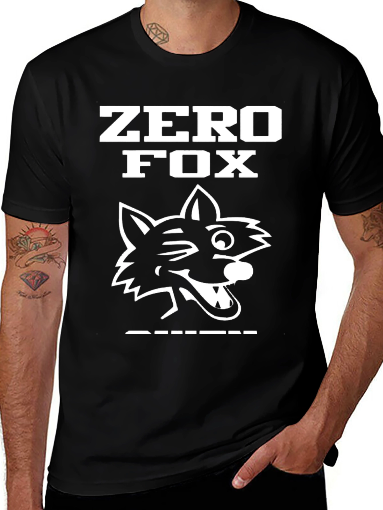 Variant 13 of Zero Fox Given Graphic T-Shirt - Black