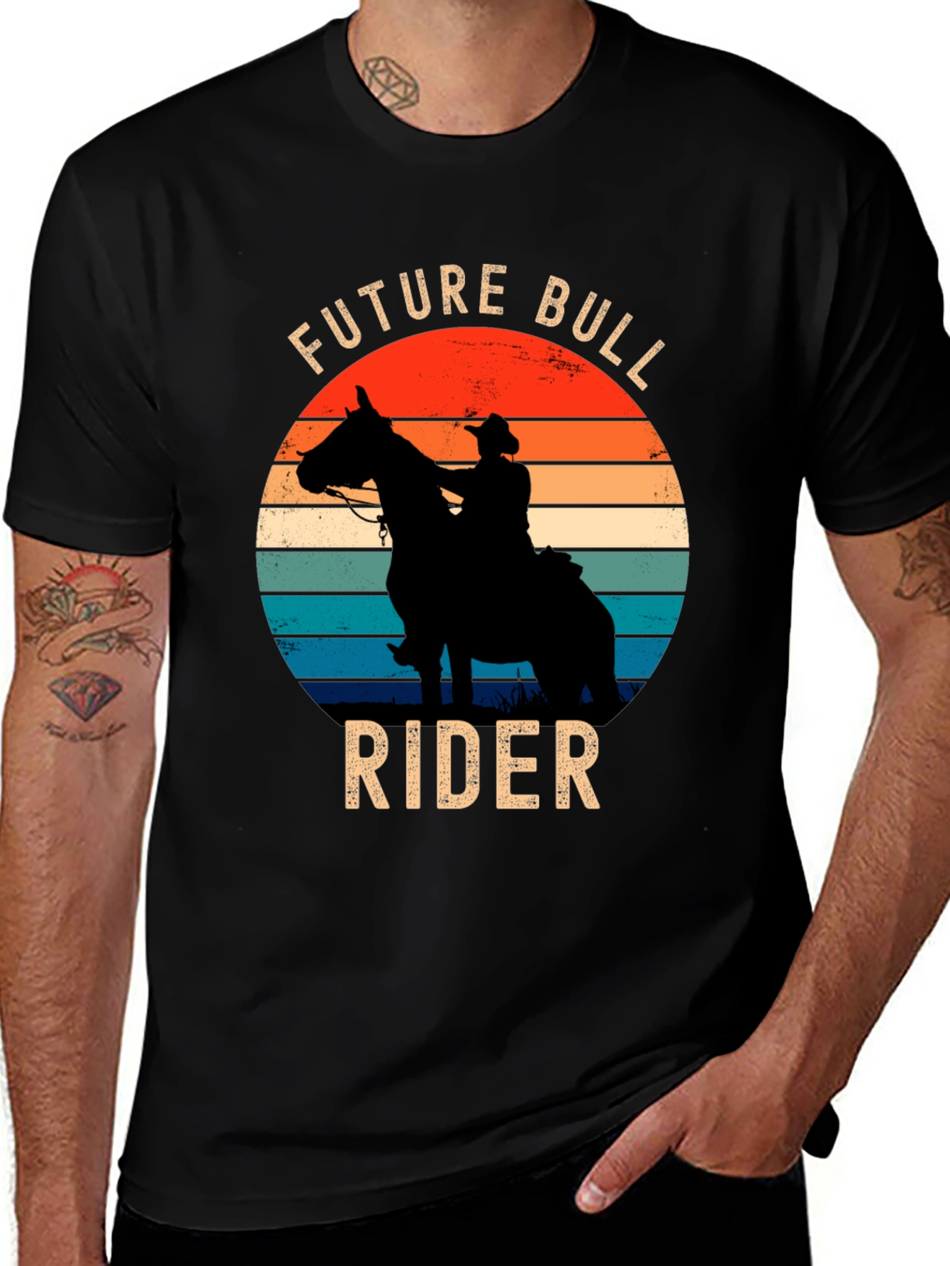 Variant 24 of Future Bull Rider Graphic Tee