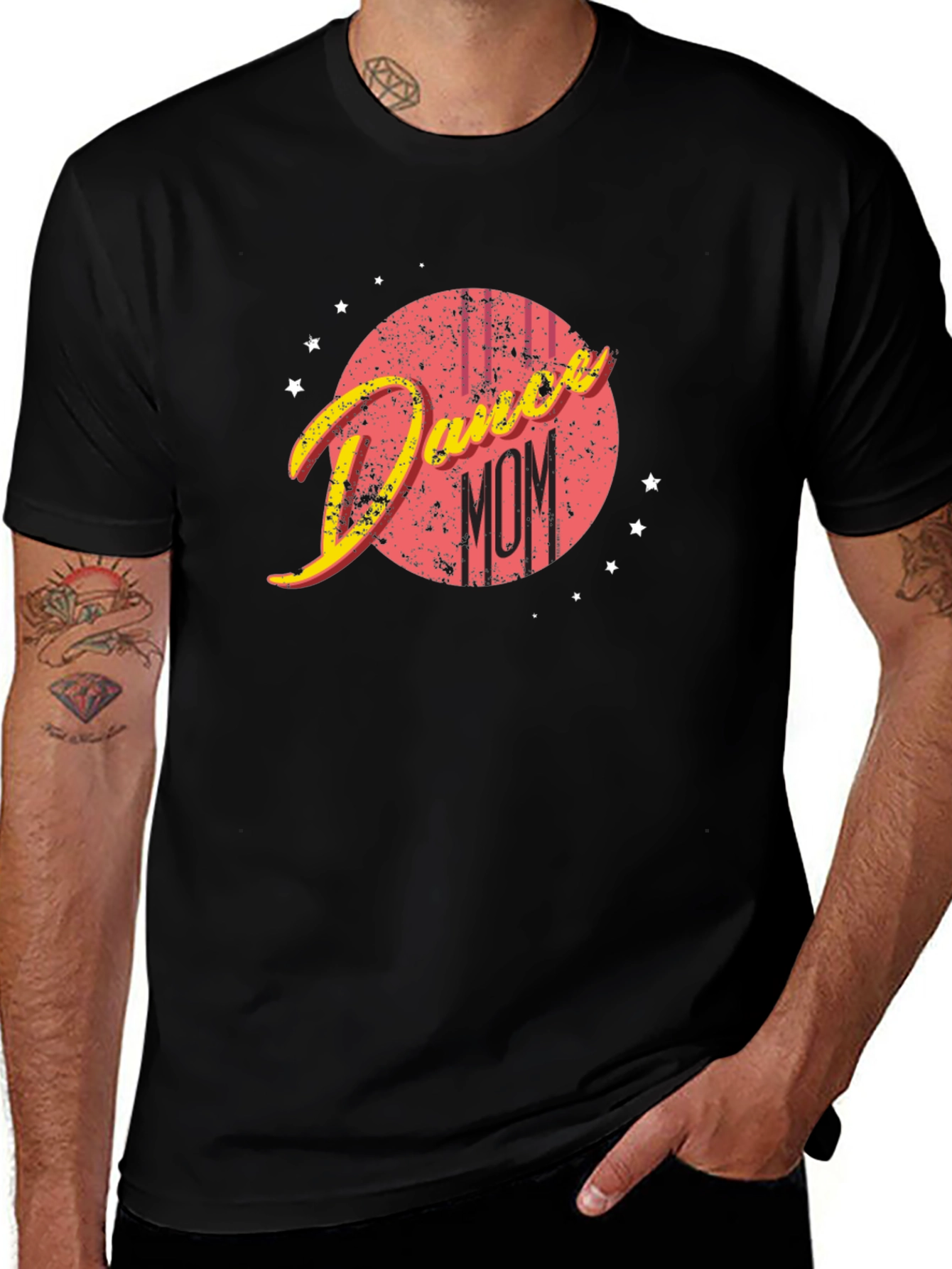 Variant 19 of Dance Mom Graphic T-Shirt - Black