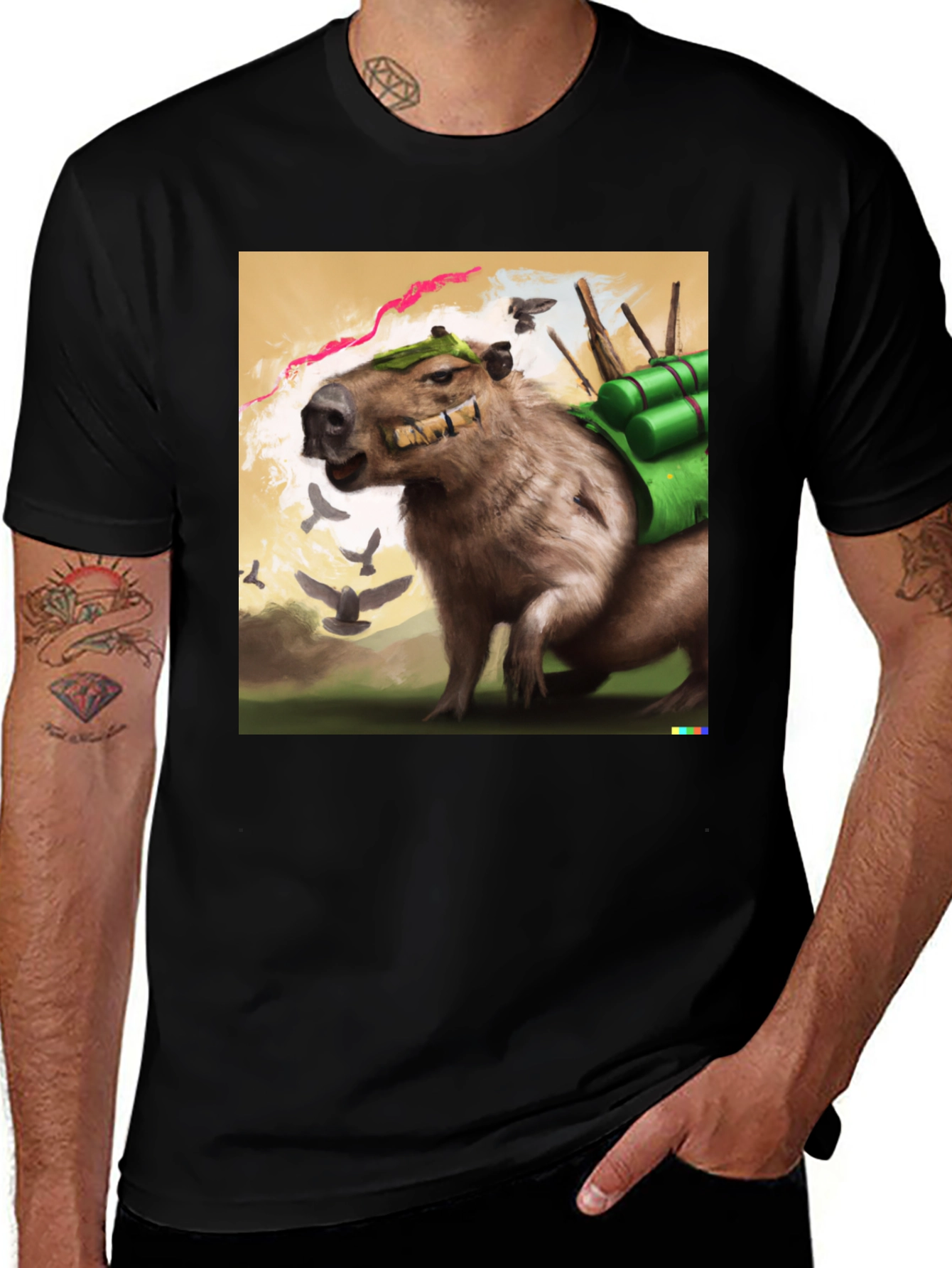 Capybara T-Shirt Funny Animal Tee