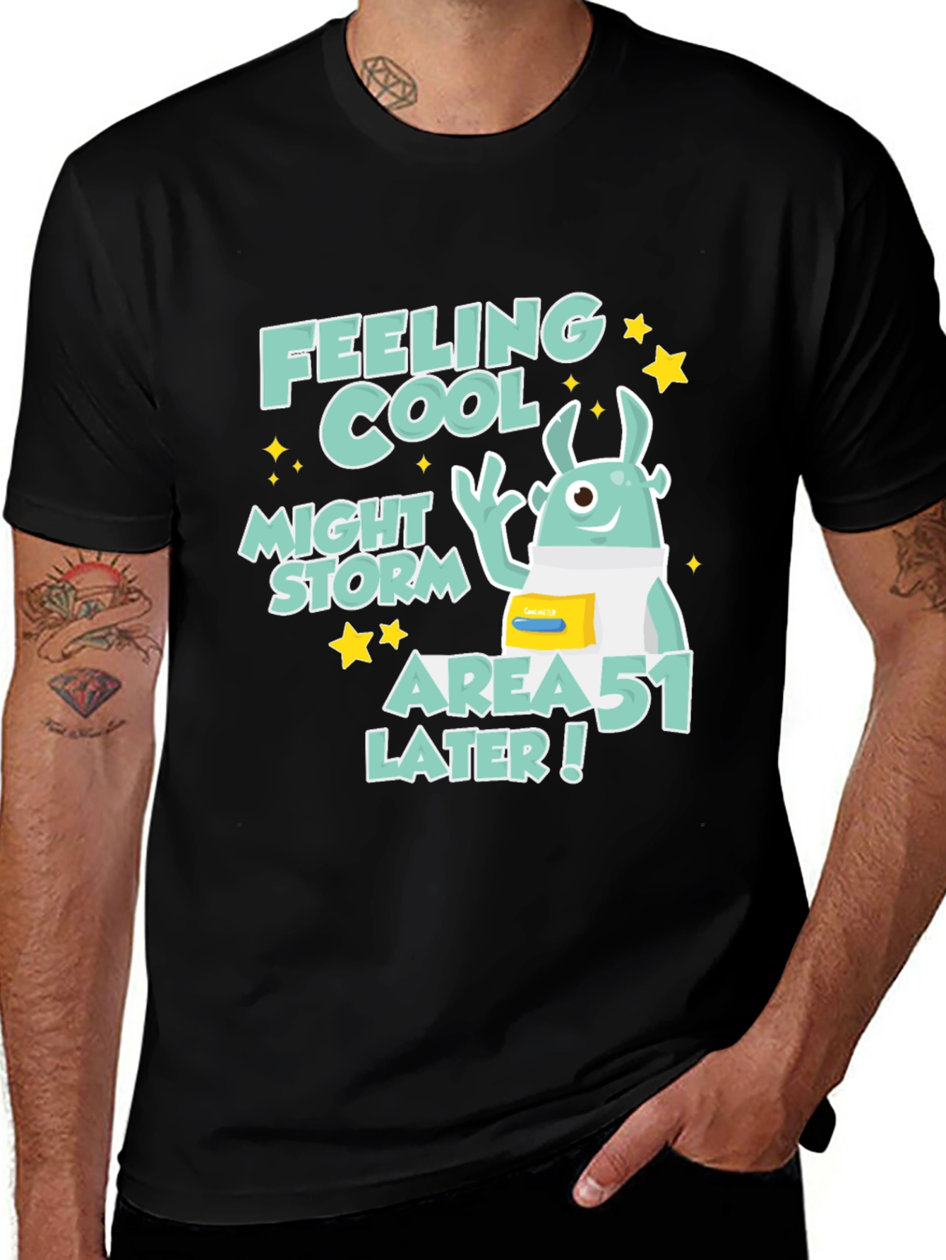 Feeling Cool Area 51 Storm T-Shirt
