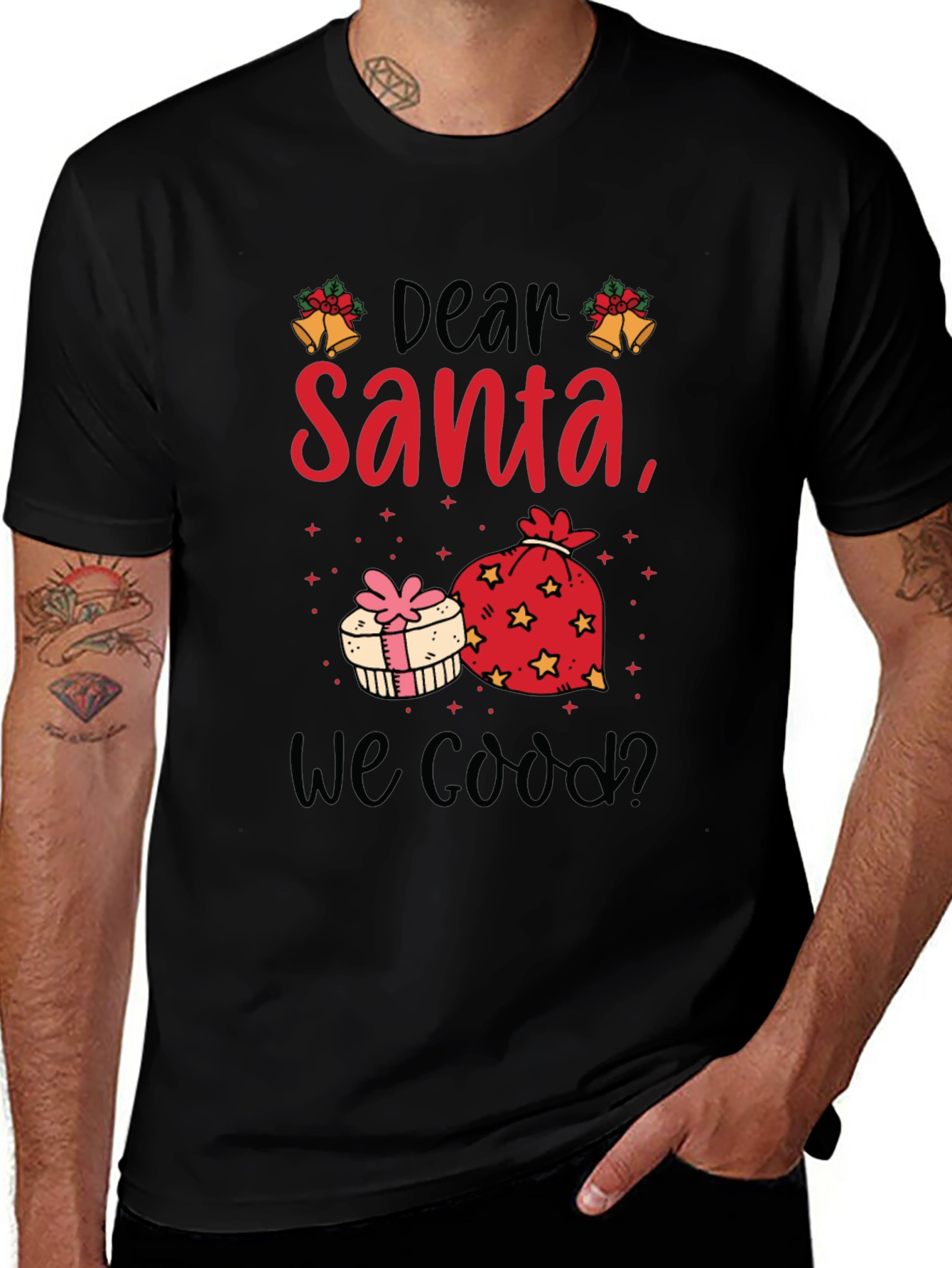 Dear Santa T-Shirt - Christmas Graphic Tee