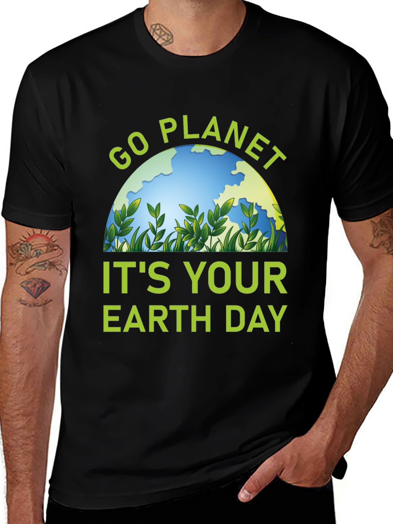 Go Planet It's Your Earth Day T-Shirt