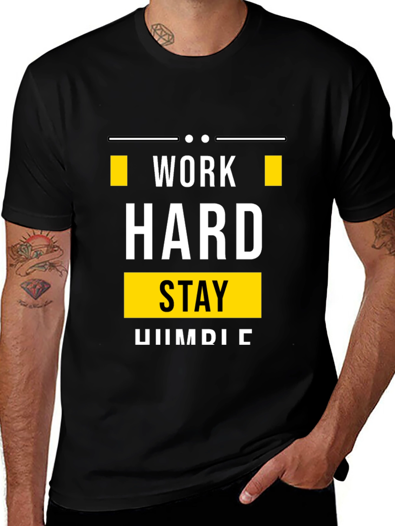 Work Hard Stay Humble Graphic Tee