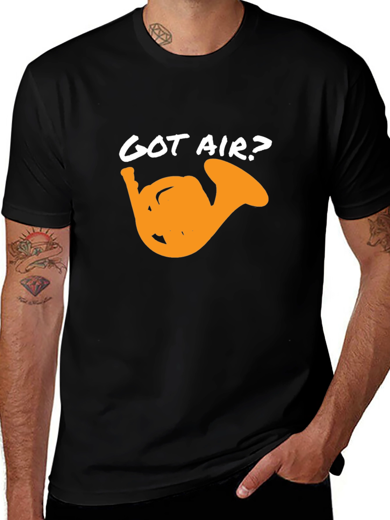 Variant 14 of Got Air? T-Shirt - Humorous French Horn Tee