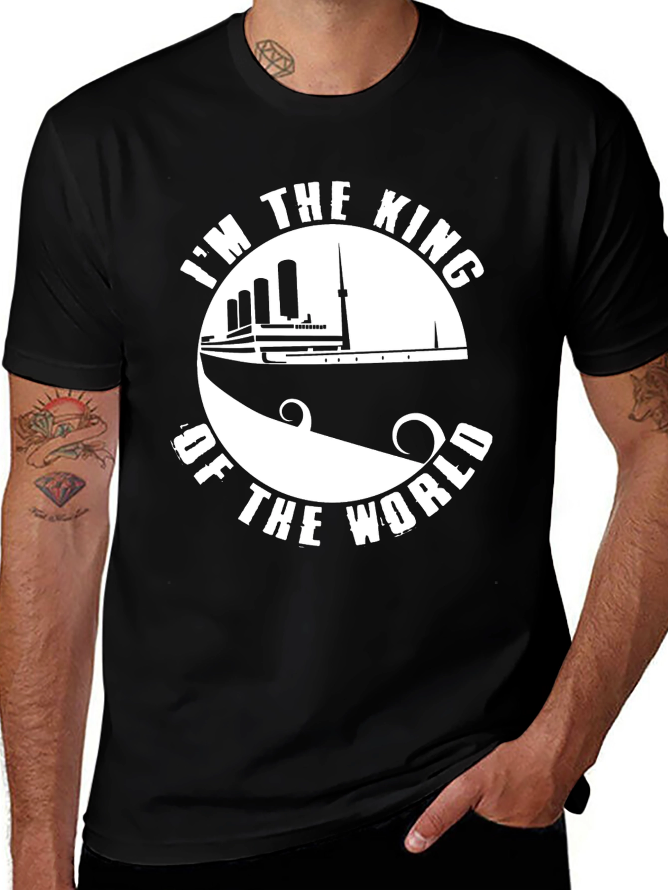 Titanic "King of the World" Graphic T-Shirt