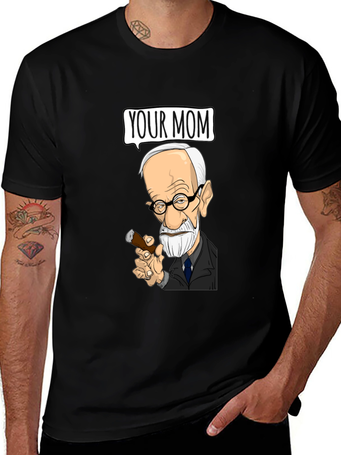 Variant 28 of Freud Your Mom Graphic T-Shirt