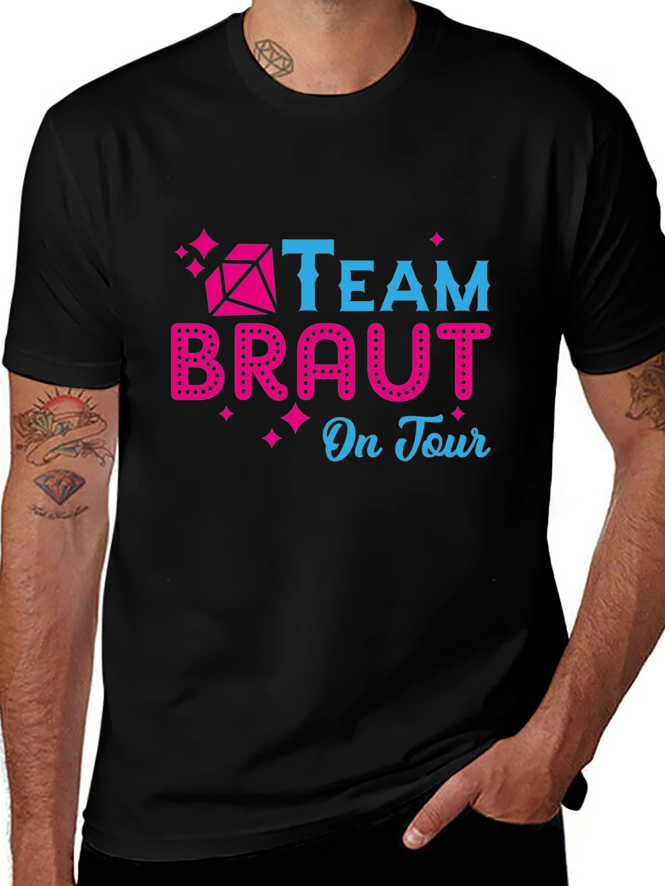 Variant 18 of Team Braut On Tour T-Shirt - Bridal Party Tee