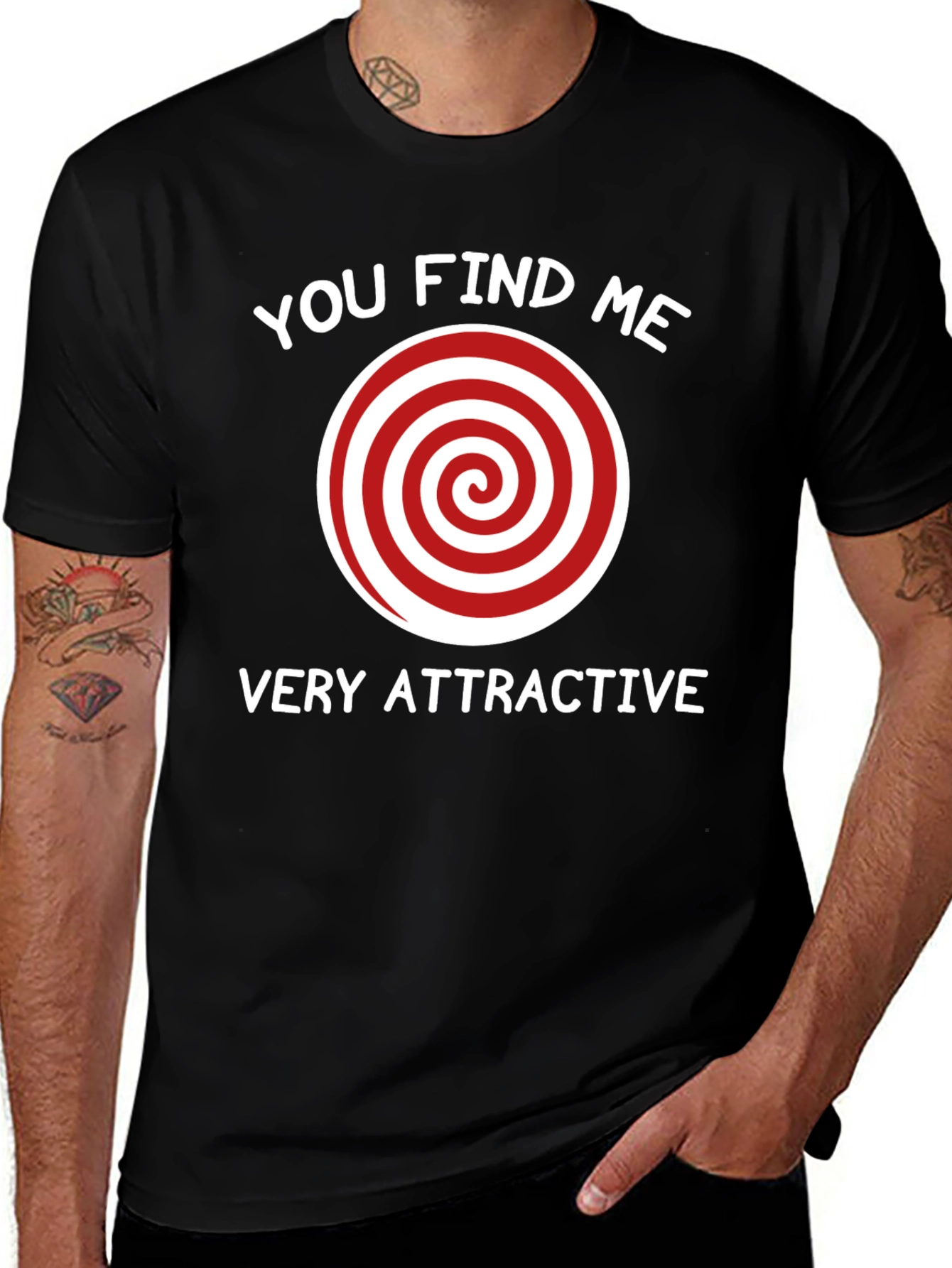 Variant 5 of You Find Me Very Attractive Graphic Tee