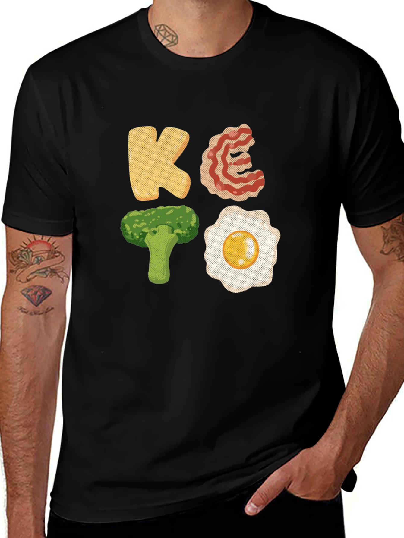 Variant 21 of Keto Diet Graphic T-Shirt