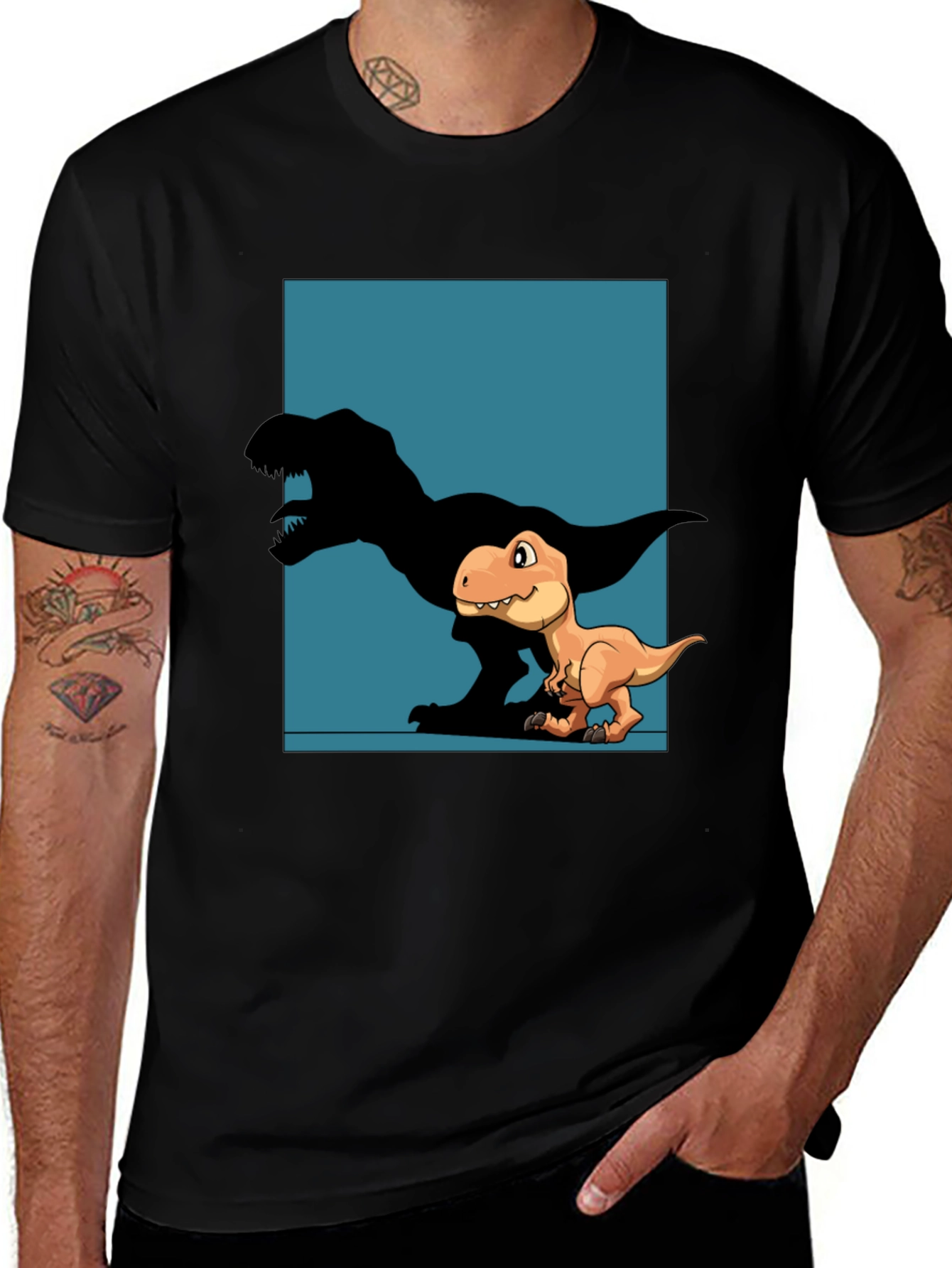 Variant 9 of Cartoon Dinosaur T-Shirt