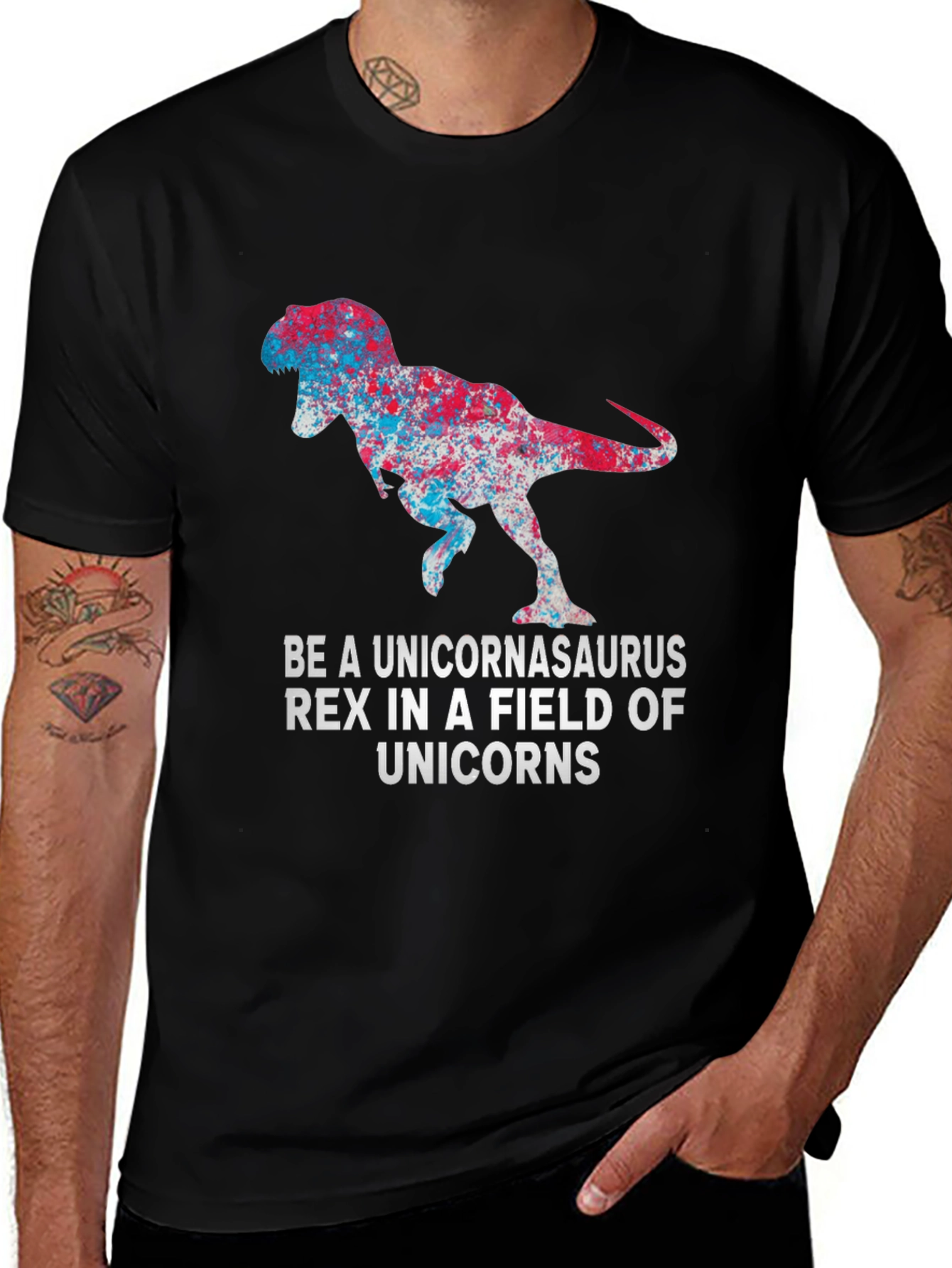 Variant 20 of Unicornasaurus Rex T-Shirt - Be Unique!