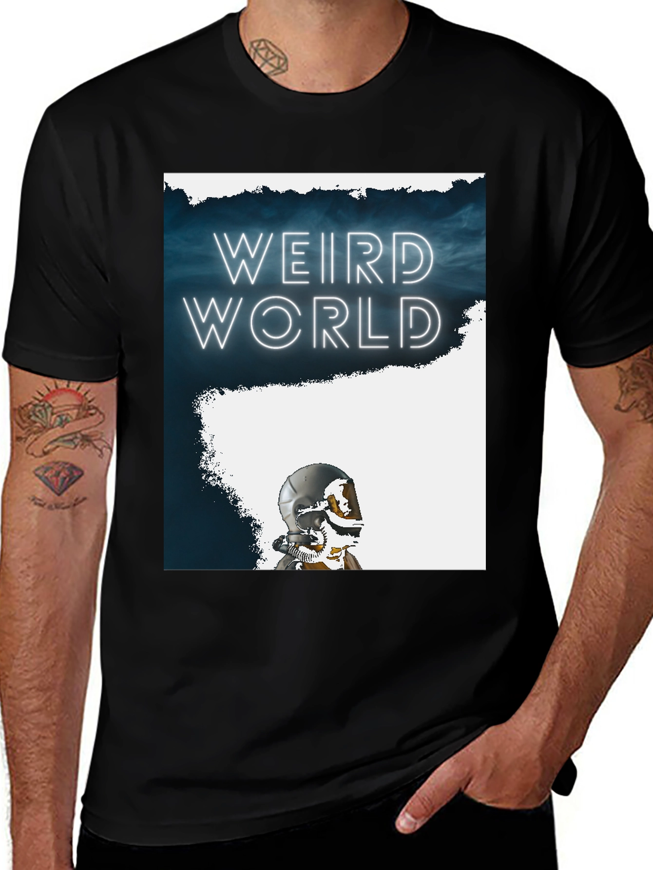 Variant 11 of Weird World Graphic T-Shirt
