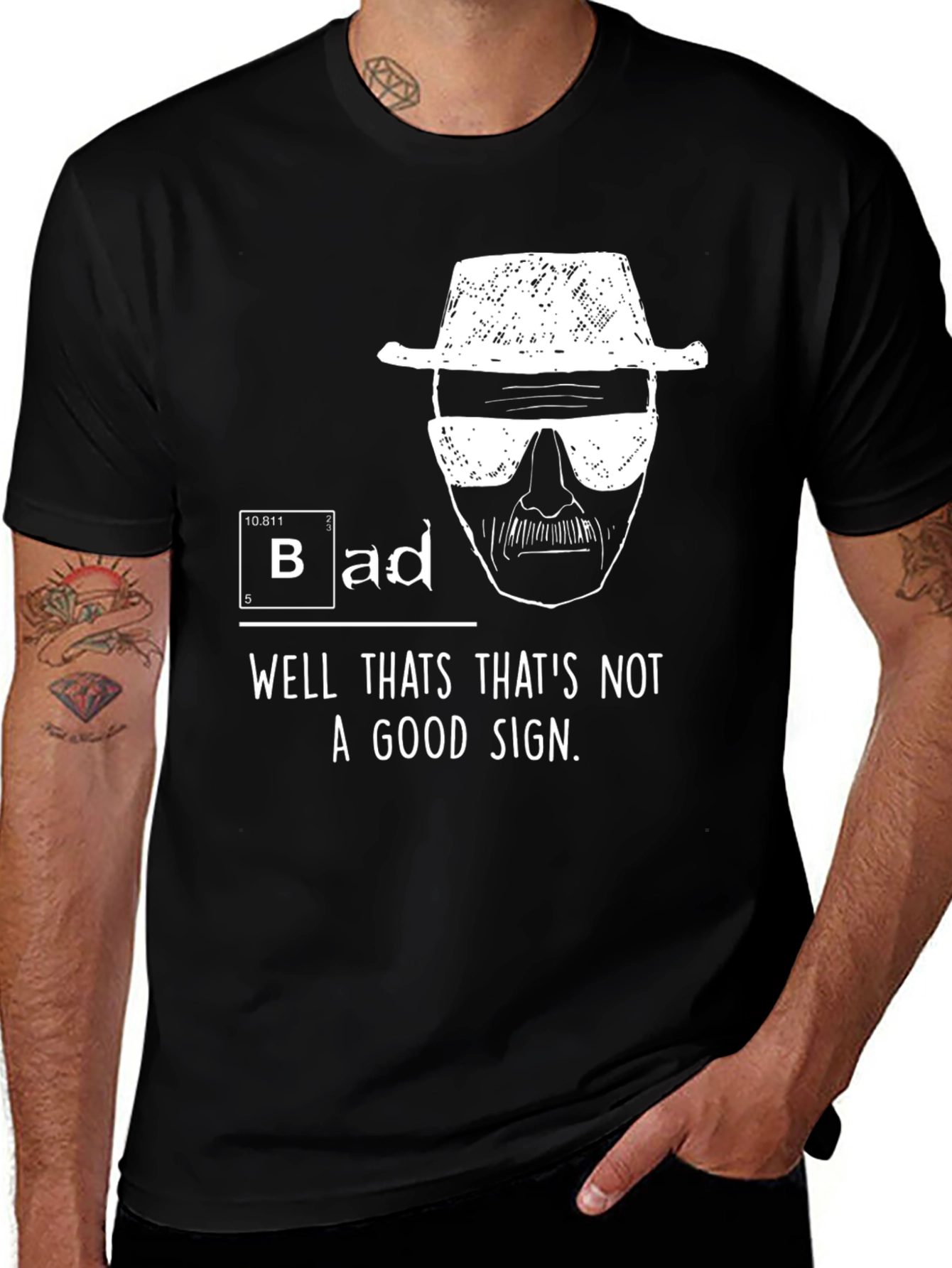 Breaking Bad Heisenberg T-Shirt - Well That's Not a Good Sign