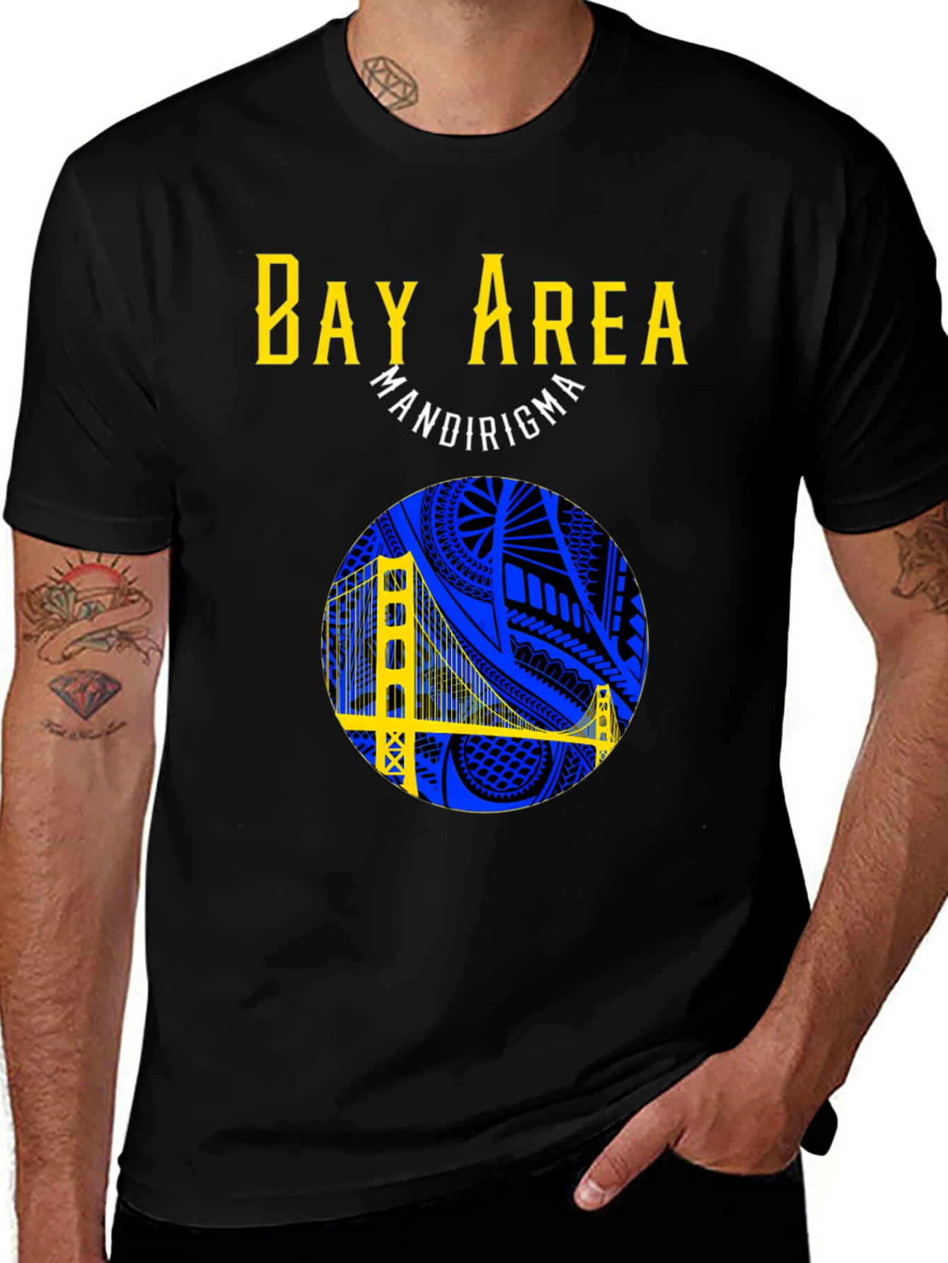 Bay Area Golden Gate Bridge Graphic Tee