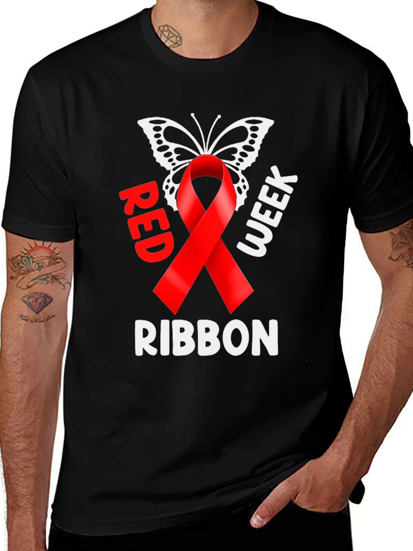 Red Ribbon Week T-Shirt