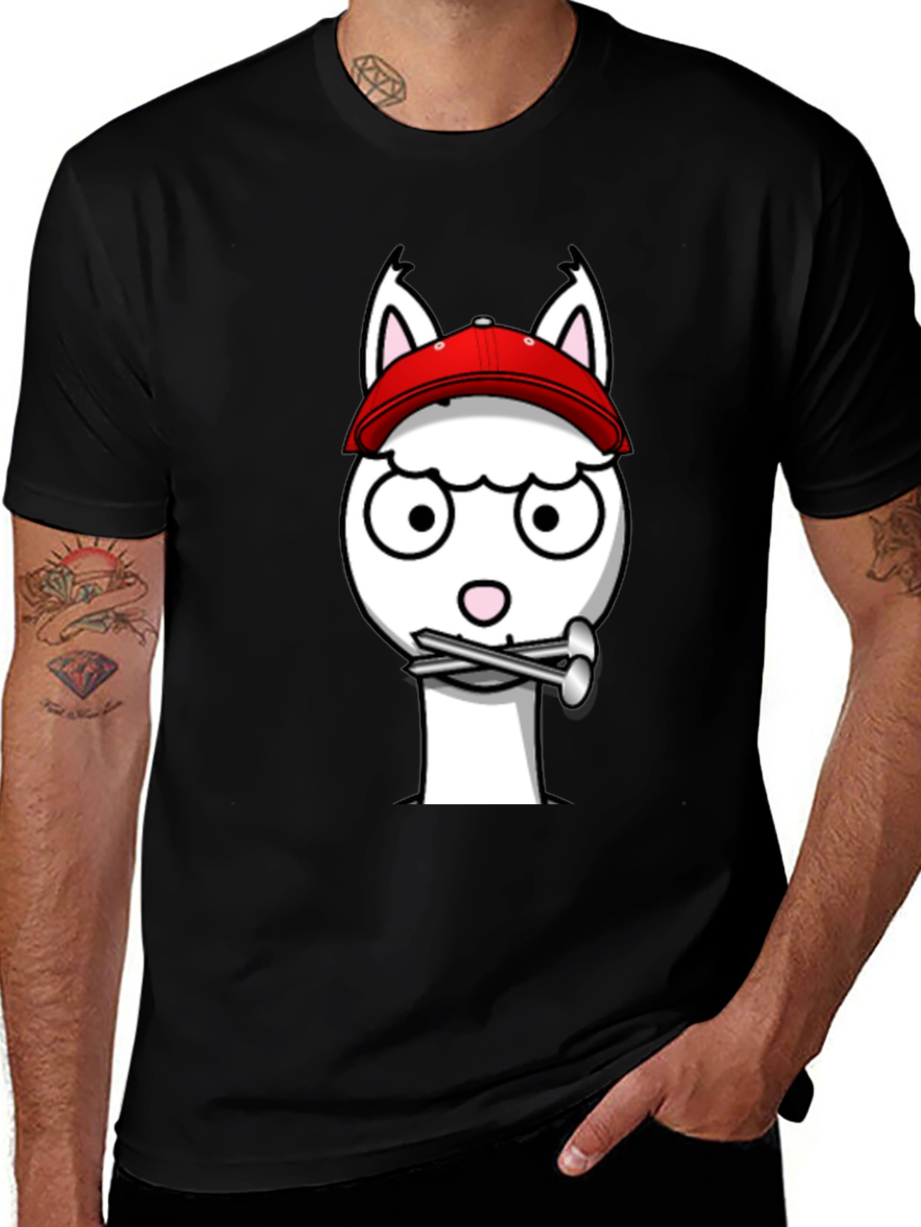 Variant 24 of Alpaca T-Shirt - Funny Graphic Tee