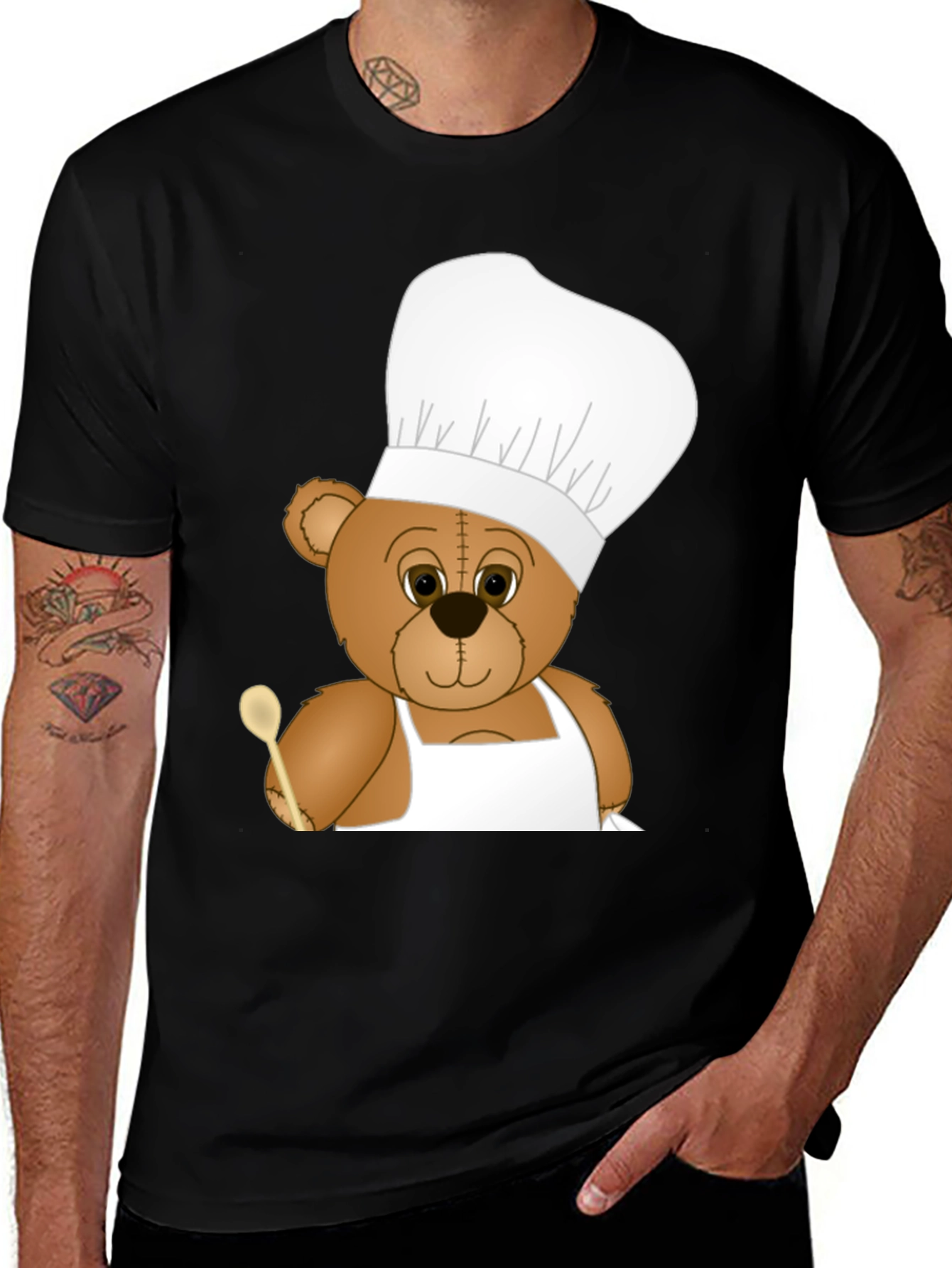 Variant 26 of Chef Bear T-Shirt - Funny Cooking Tee