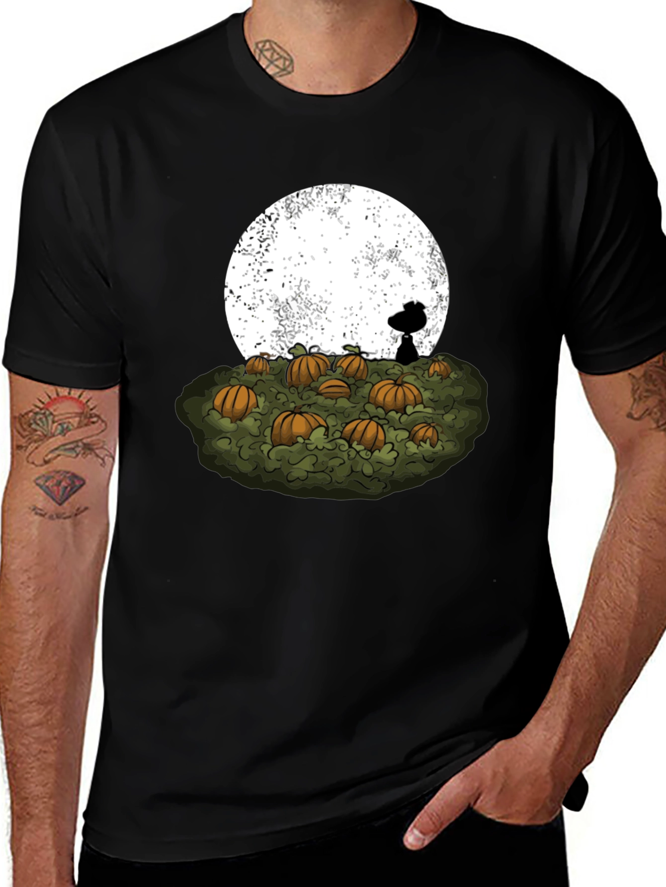 Snoopy Great Pumpkin Moon T-Shirt